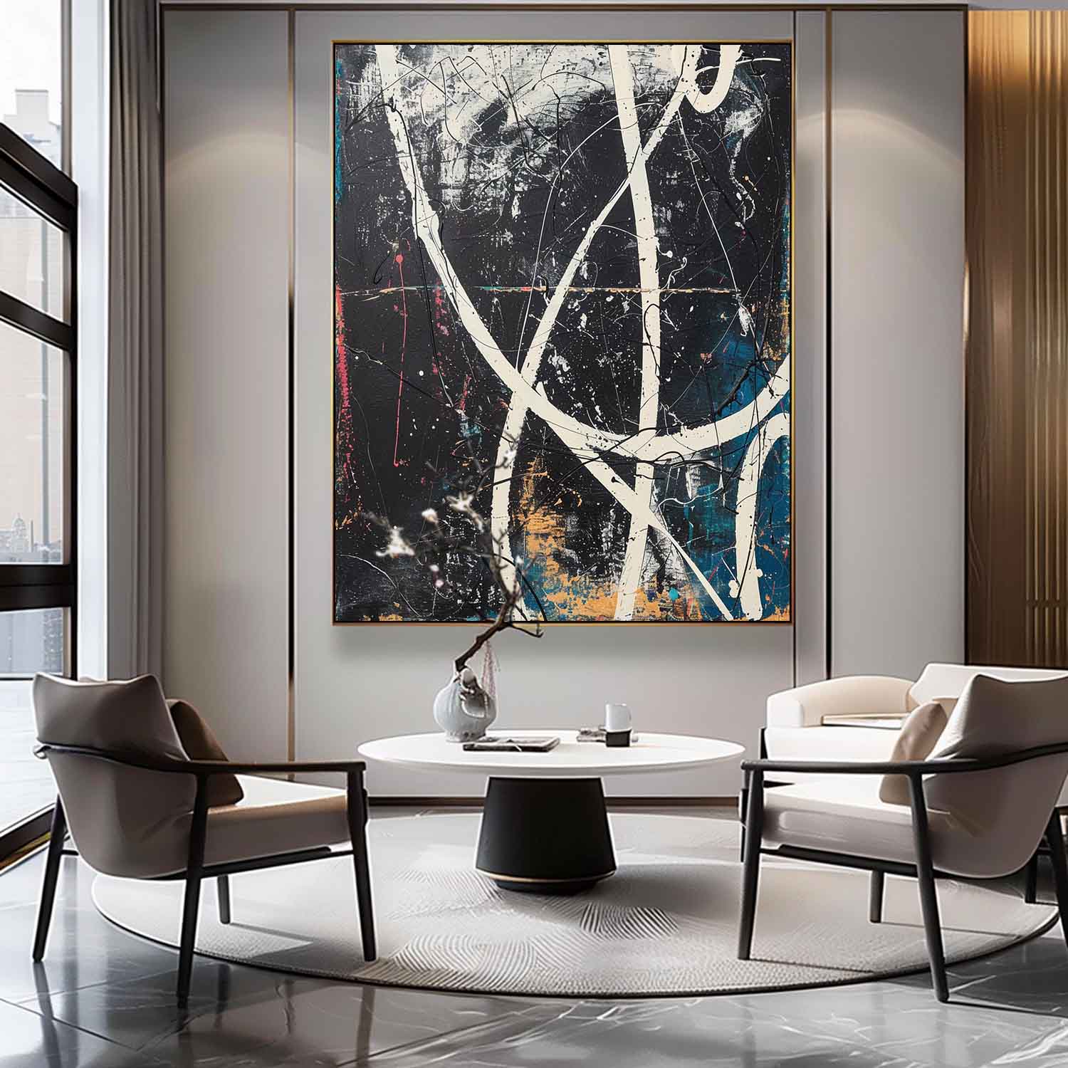 Abstract Expressionist Art #AEA005 - Image 3