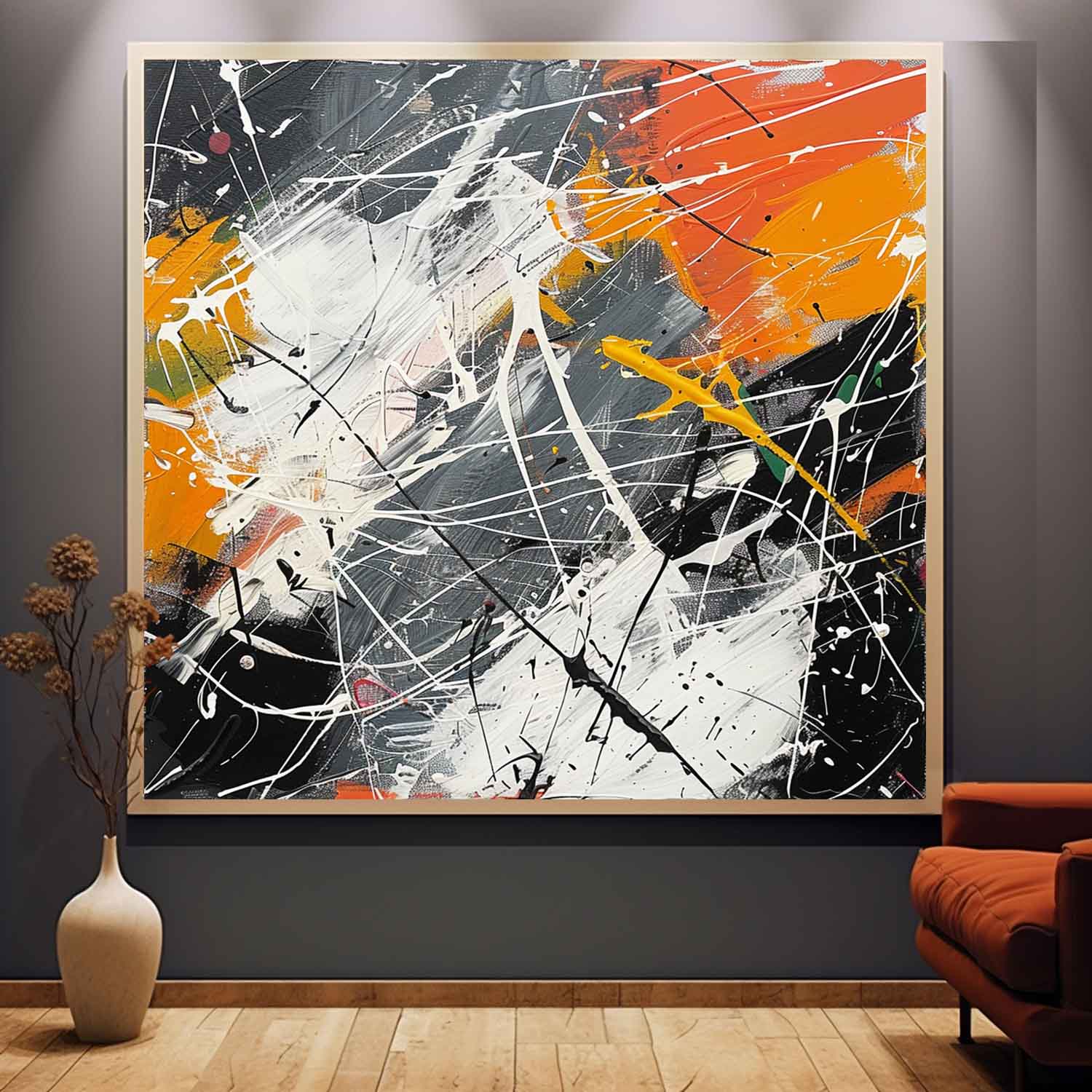 Abstract Expressionist Art #AEA009 - Image 2