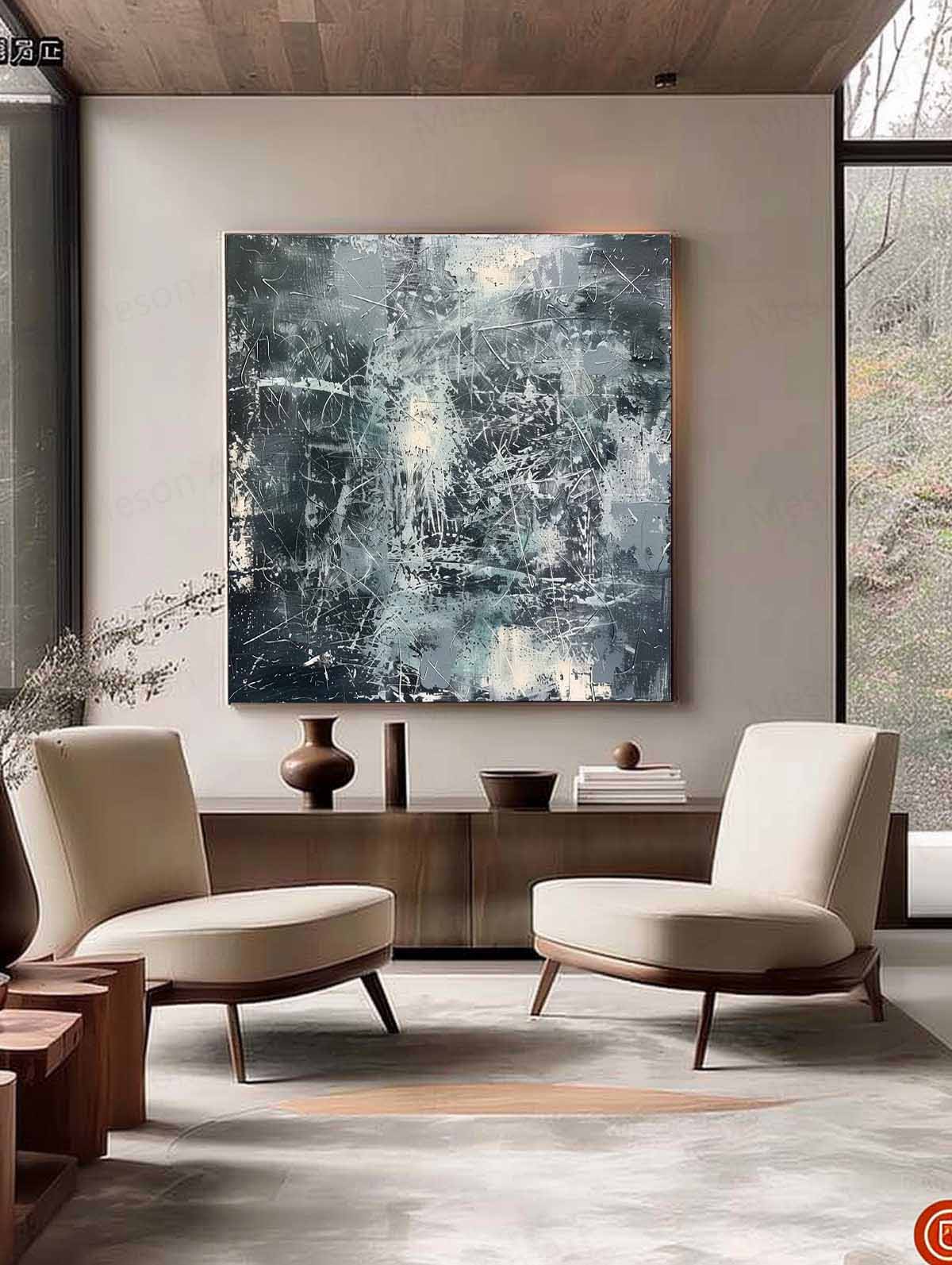Abstract Expressionist Art #AEA018 - Image 4