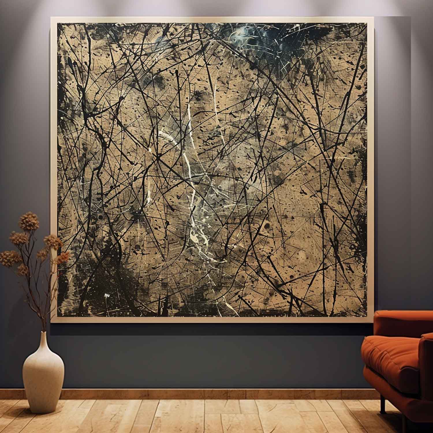Abstract Expressionist Art #AEA023 - Image 2