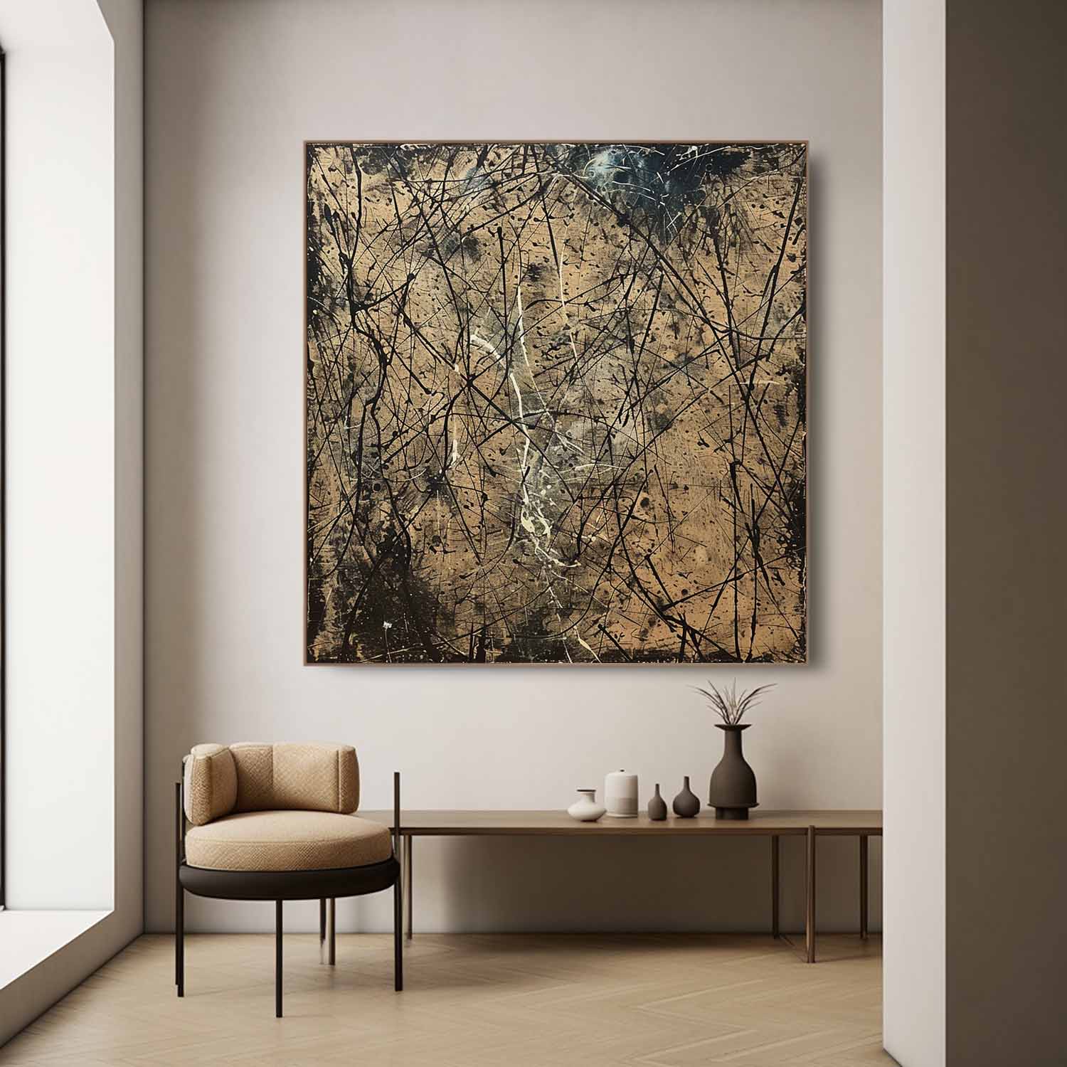 Abstract Expressionist Art #AEA023 - Image 4