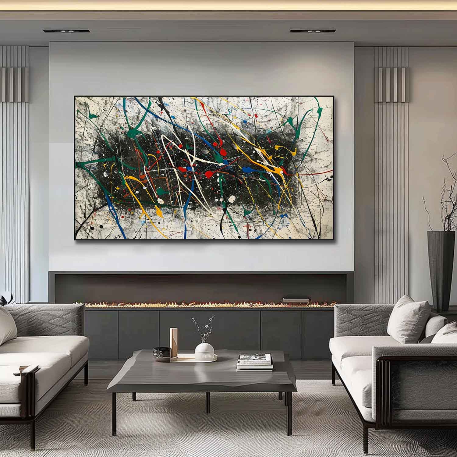 Abstract Expressionist Art #AEA030 - Image 3