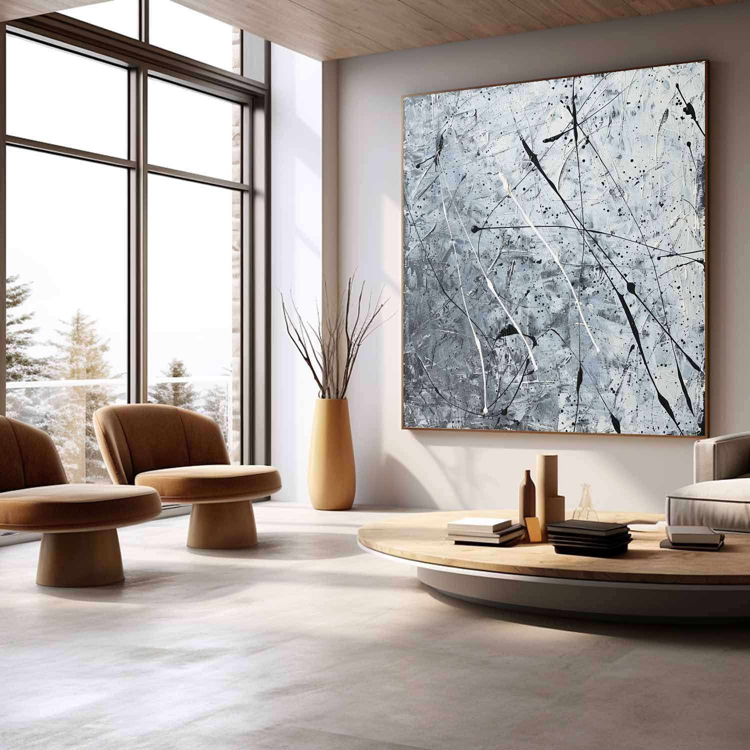 Abstract Expressionist Art #AEA033 - Image 4
