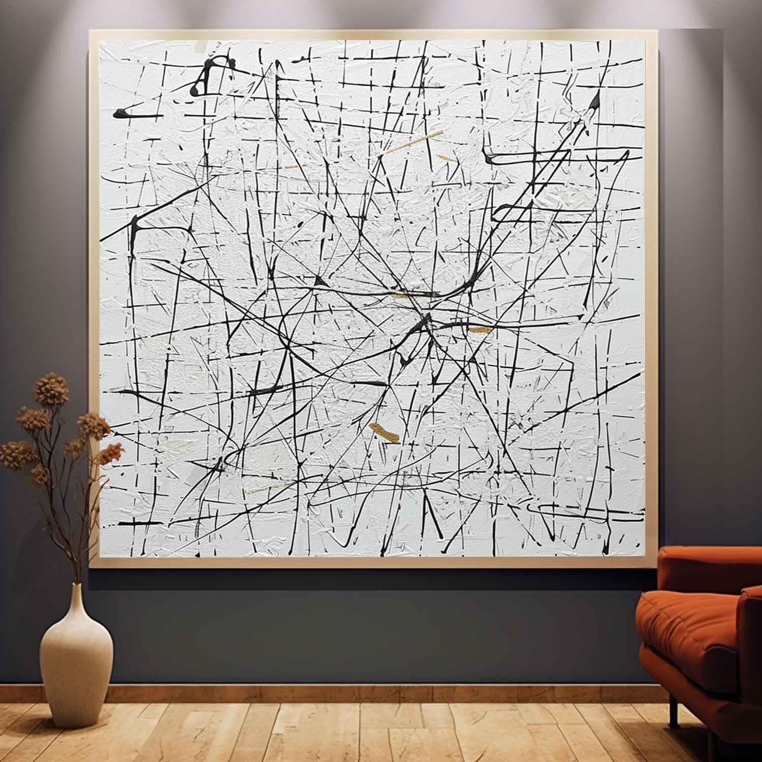 Abstract Expressionist Art #AEA051 - Image 4