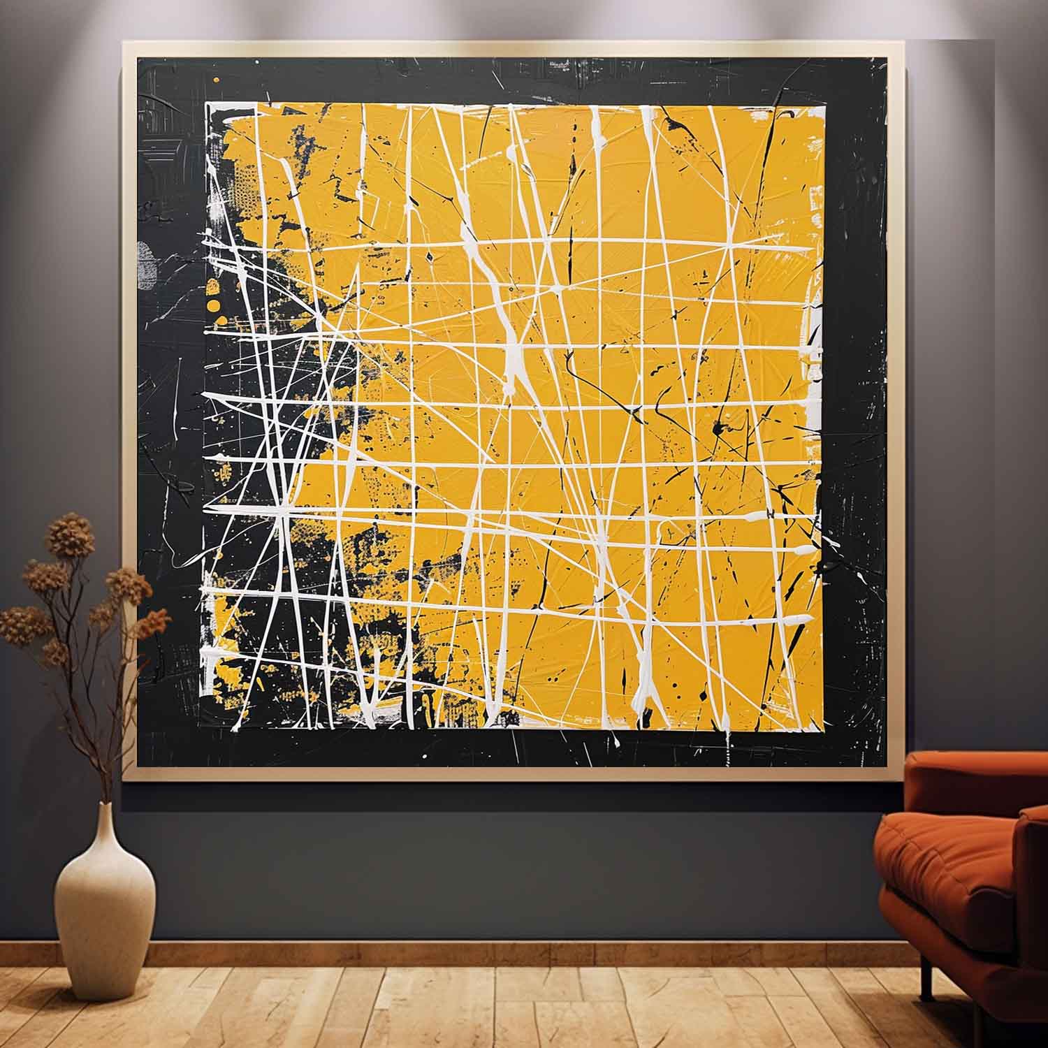 Abstract Expressionist Art #AEA053 - Image 2