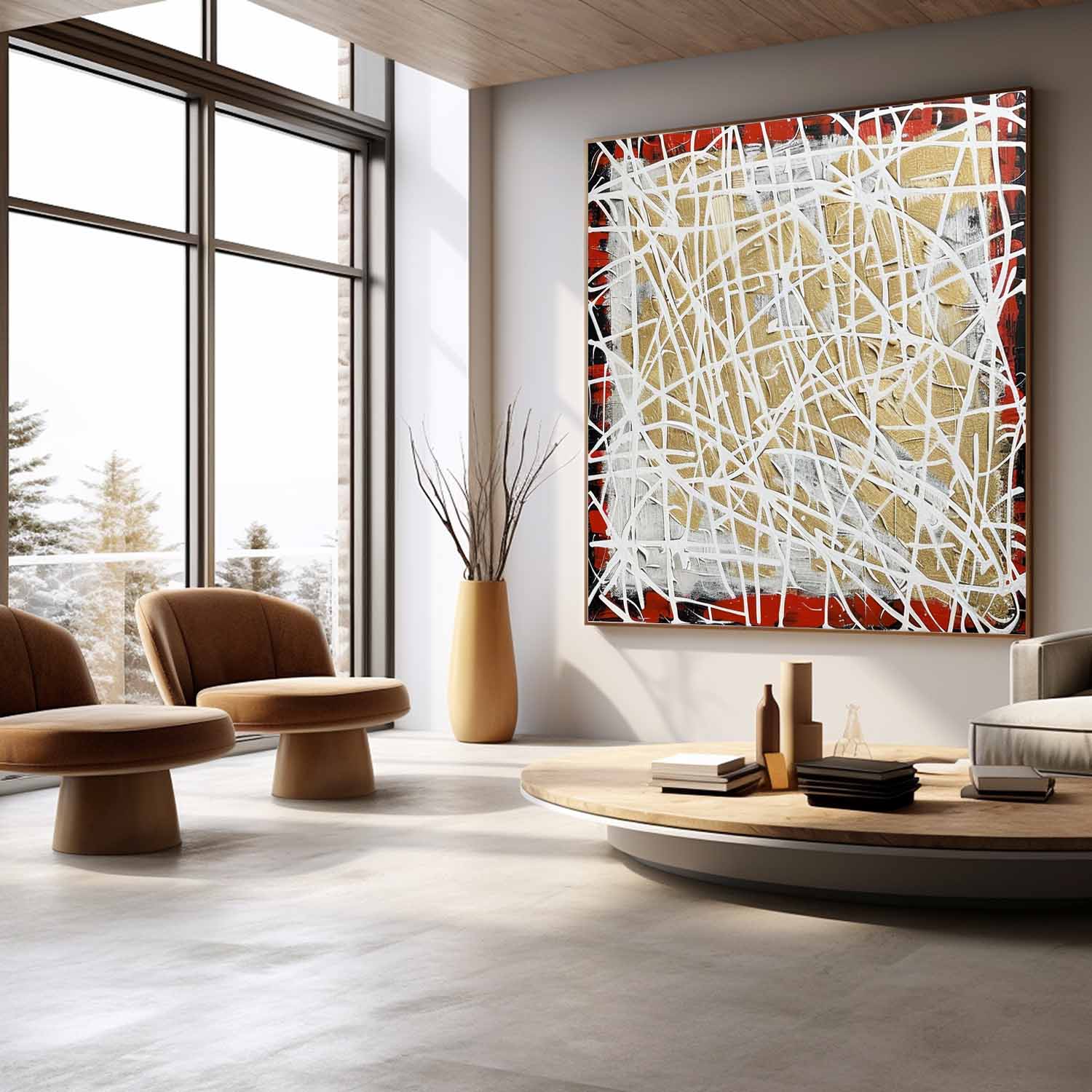 Abstract Expressionist Art #AEA056 - Image 3