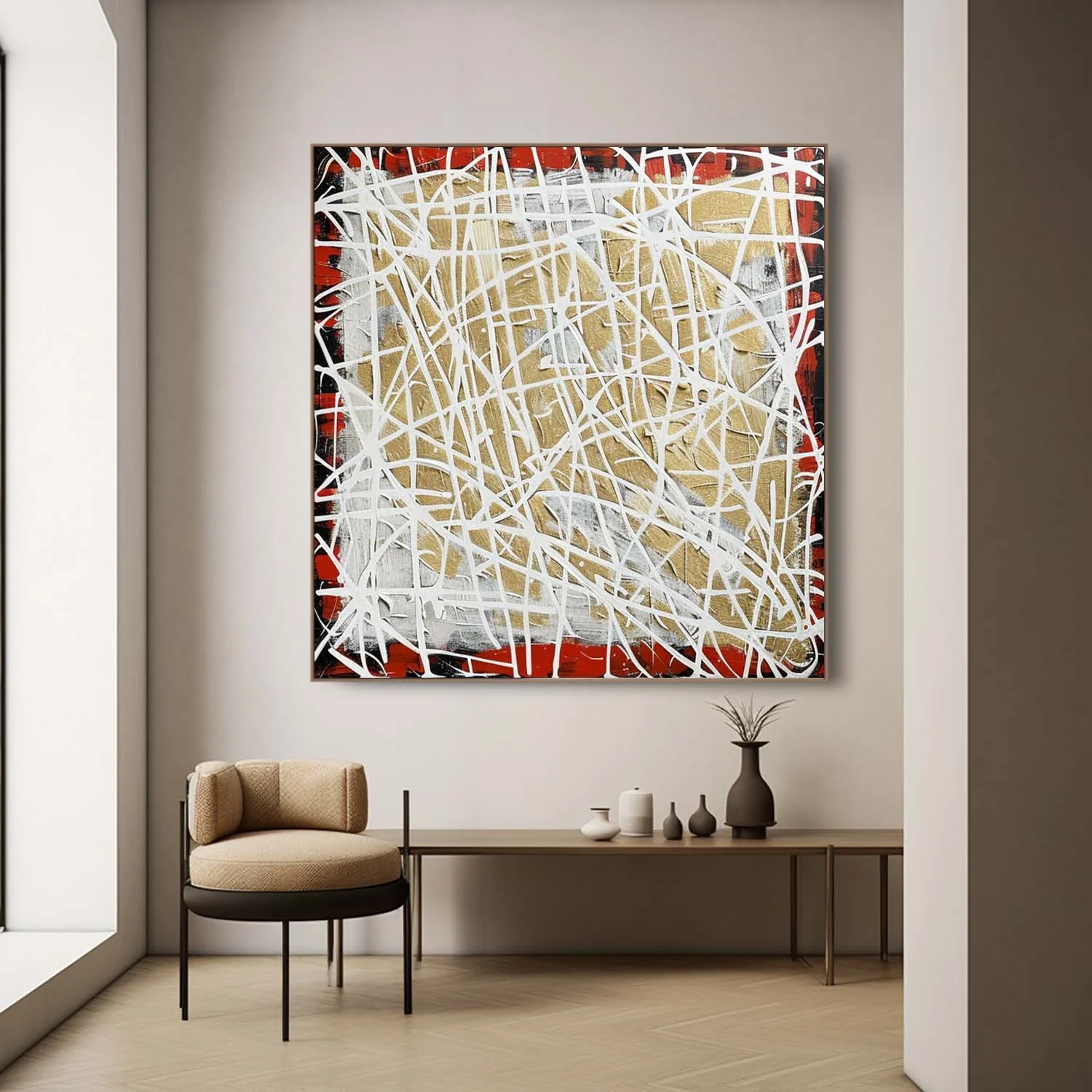 Abstract Expressionist Art #AEA056 - Image 5