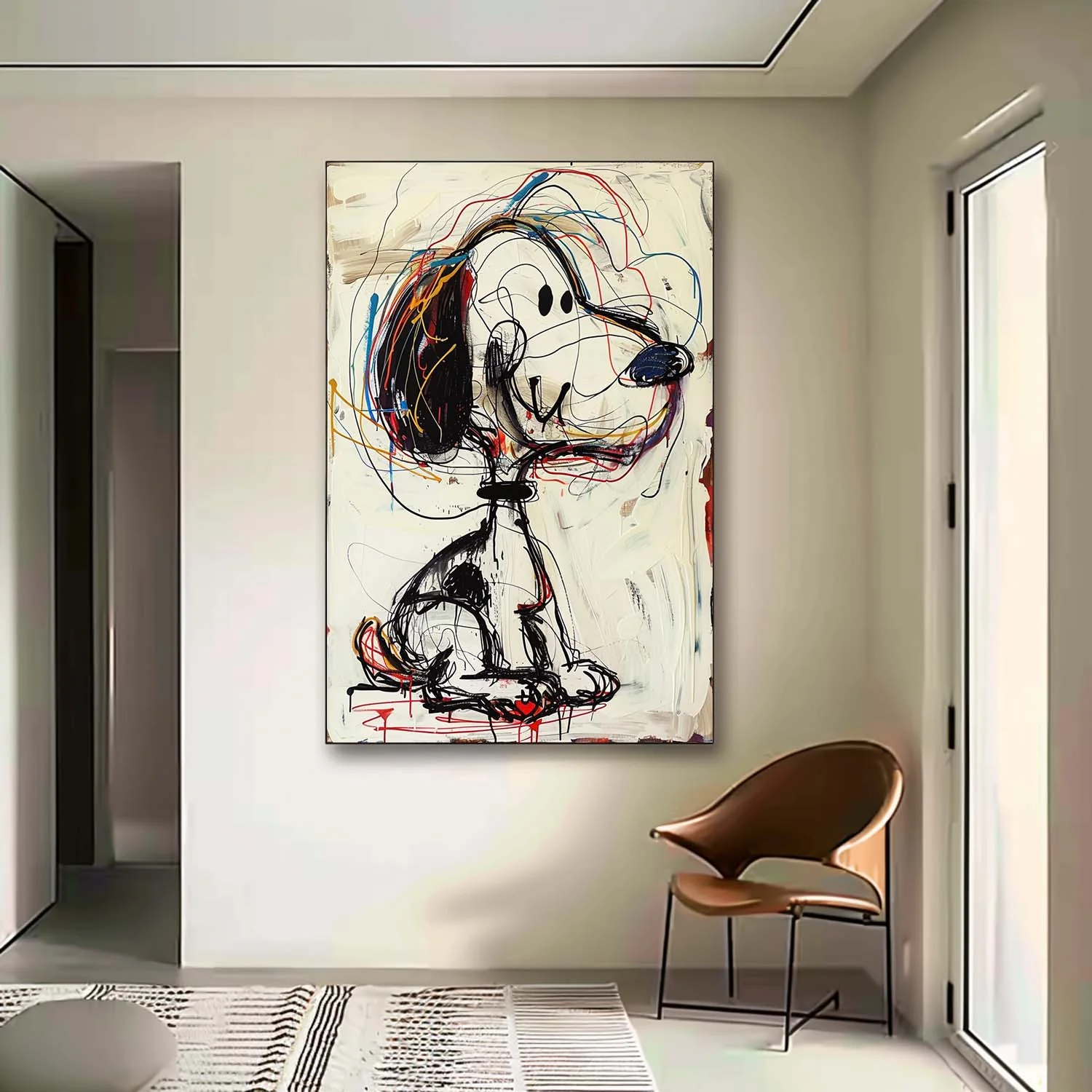 Abstract Graffiti Art #GA051 - Image 3