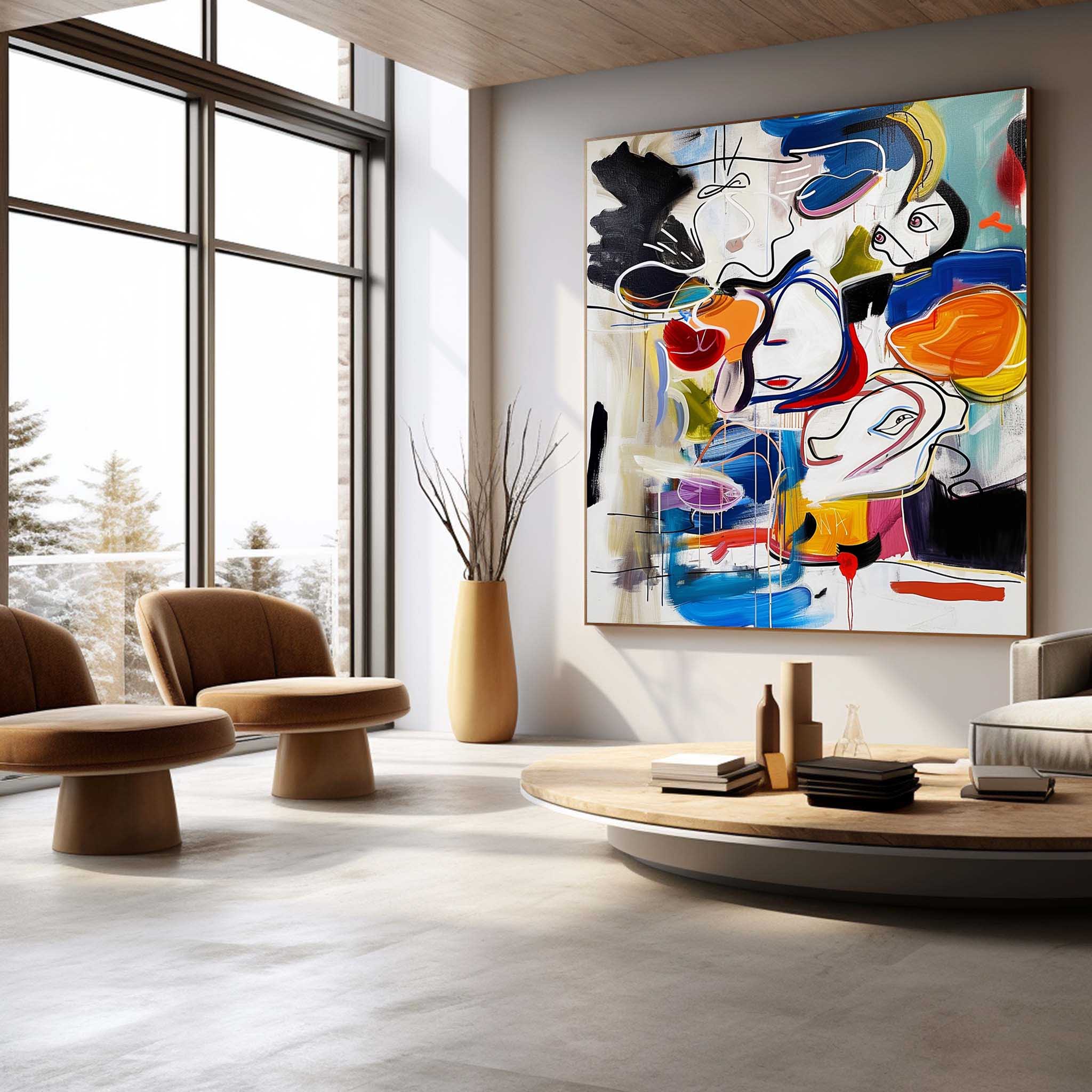 ABSTRACT GRAFFITI ART #GA055 - Image 4