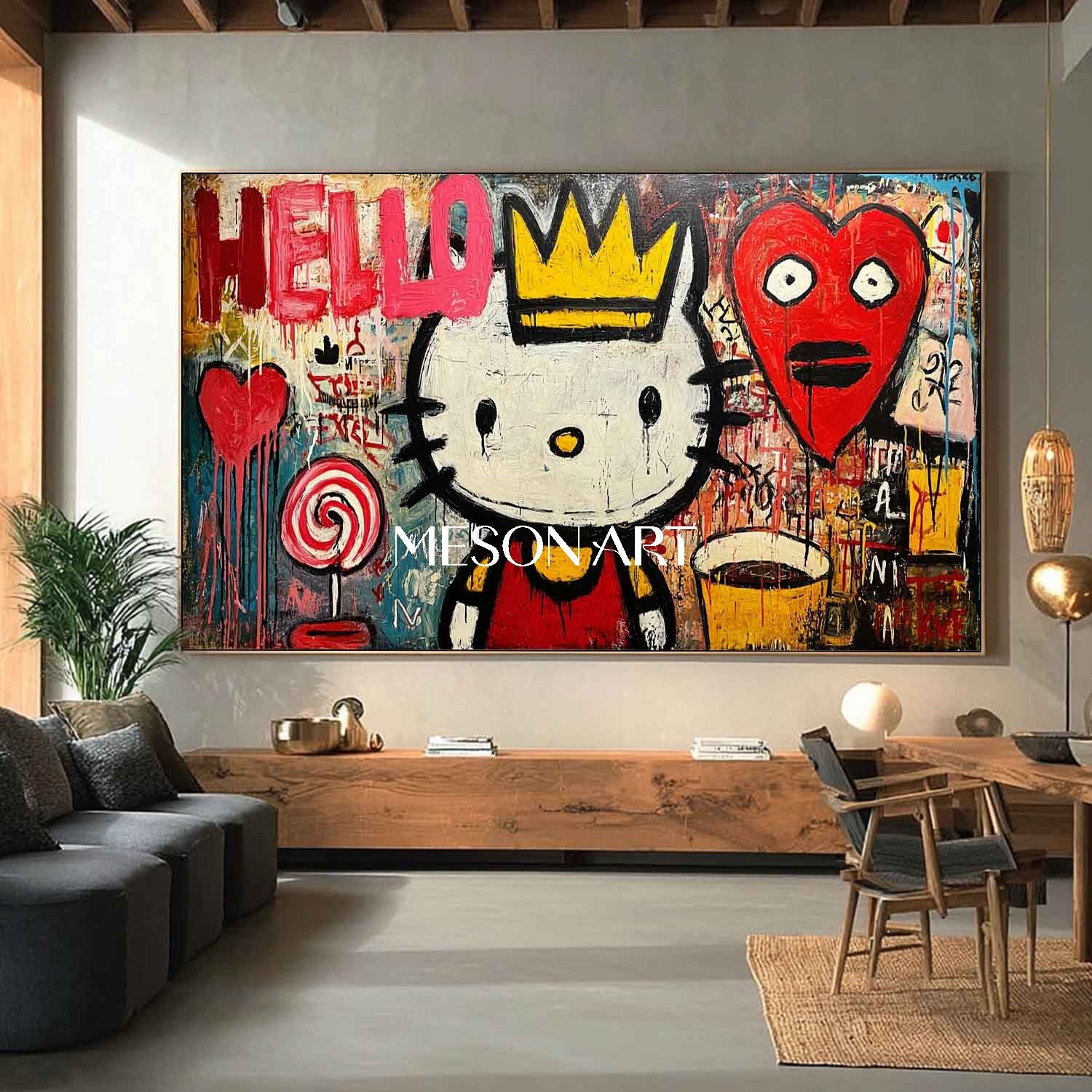 Abstract Graffiti Art #GA194 - Image 2