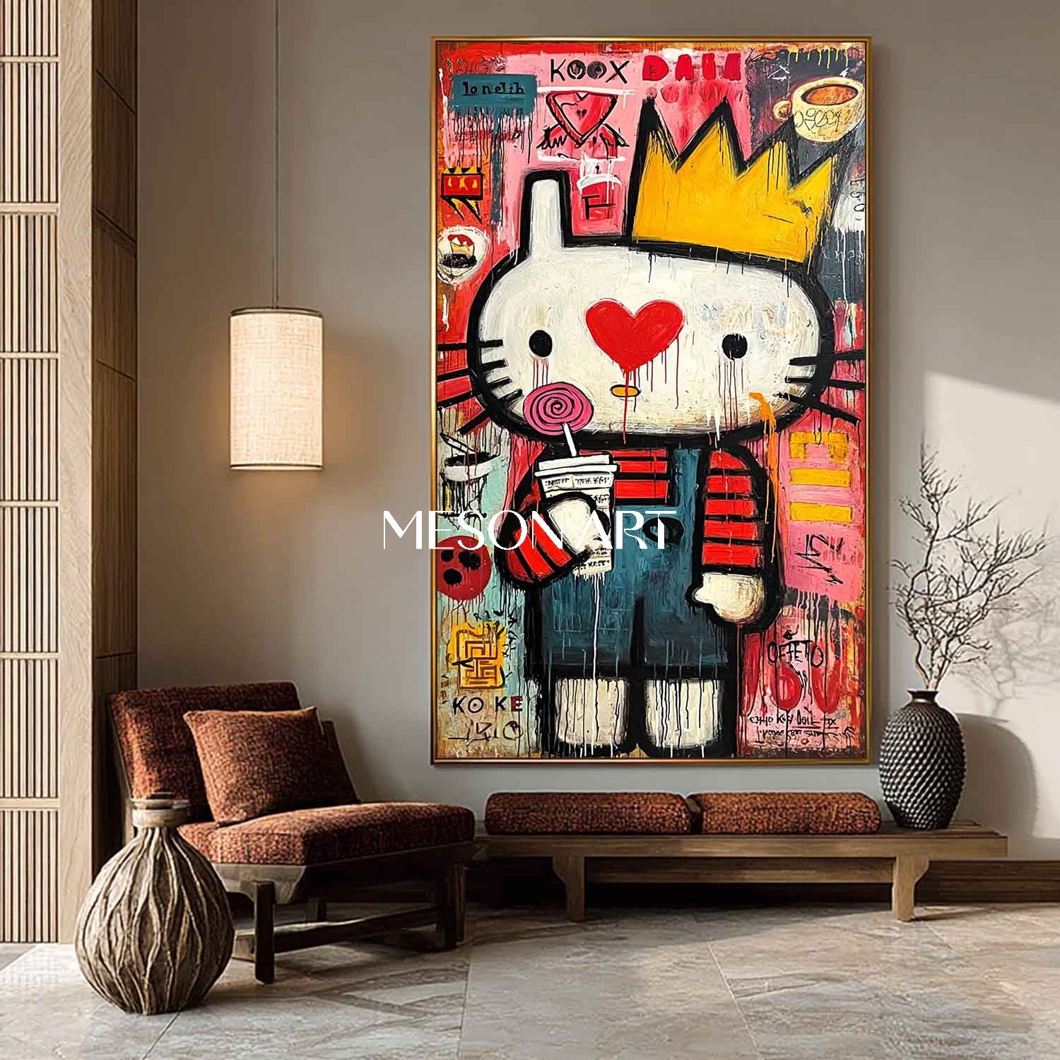 Abstract Graffiti Art #GA195 - Image 2