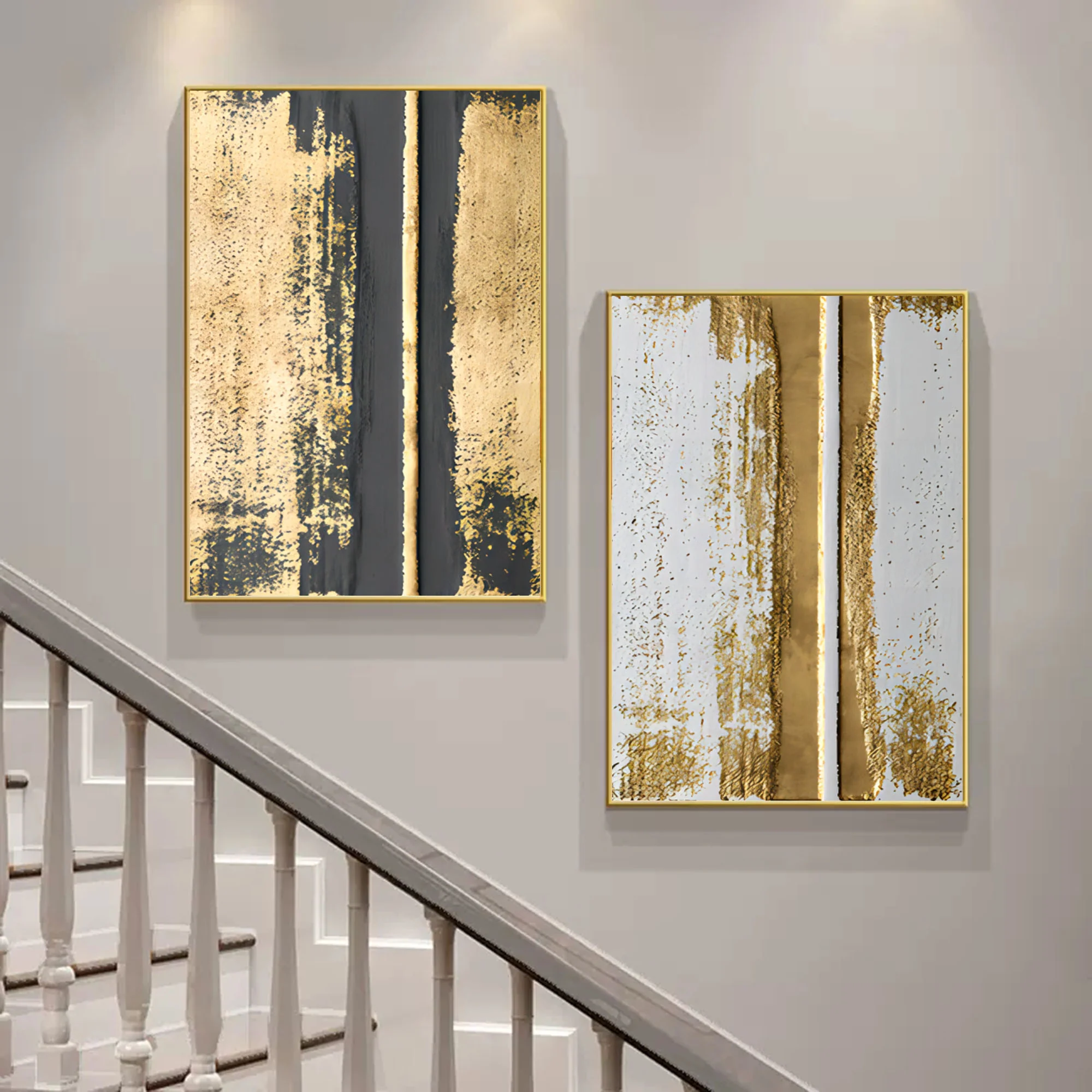 Abstract Painting Set Of 2 #SP019 - Image 4