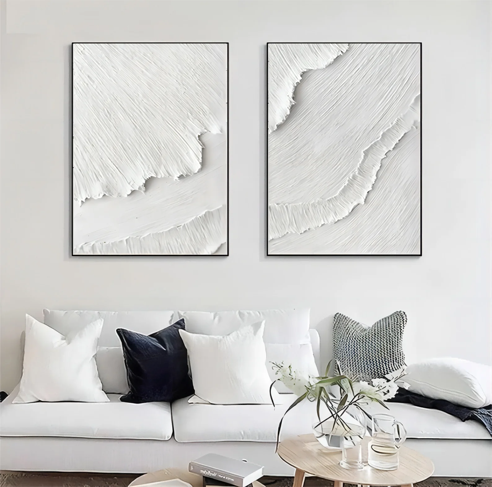Abstract Painting Set Of 2 #SP035 - Image 4