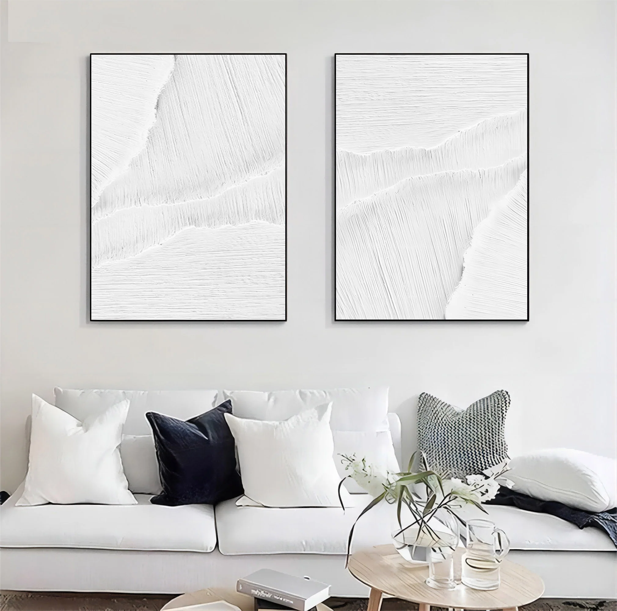 Abstract Painting Set Of 2 #SP039 - Image 3