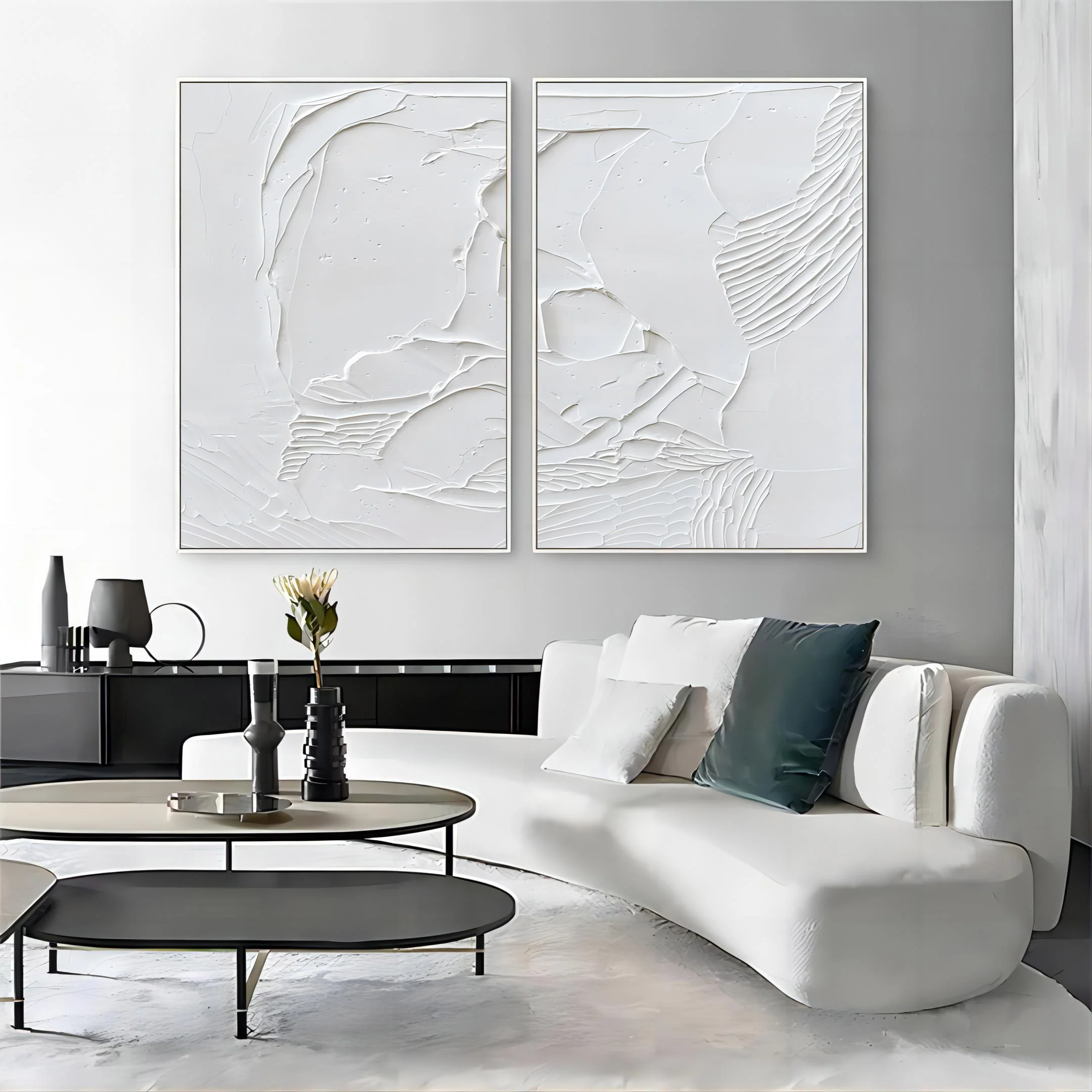 Abstract Painting Set Of 2 #SP041 - Image 5
