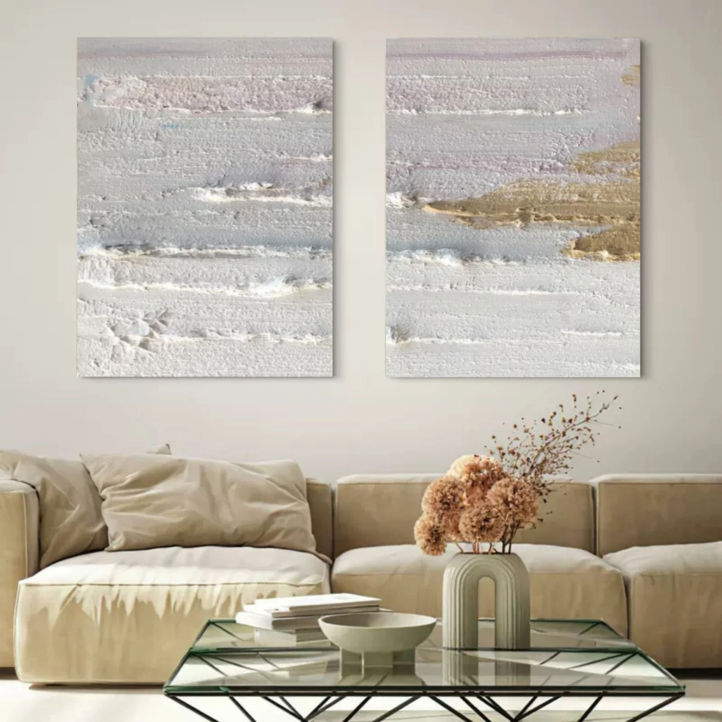 Abstract Painting Set Of 2 #SP082 - Image 7