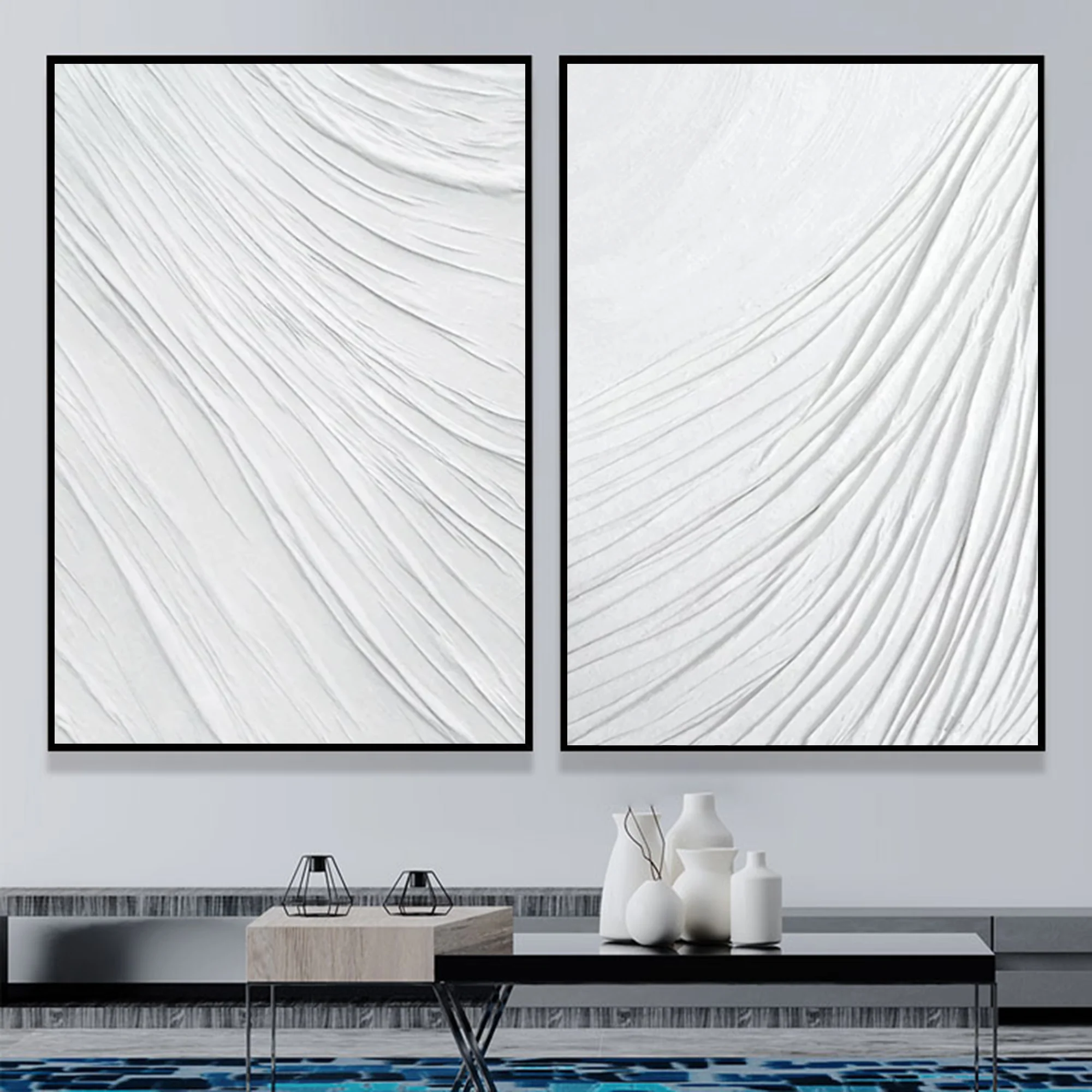 Abstract Painting Set Of 2 #SP087 - Image 4