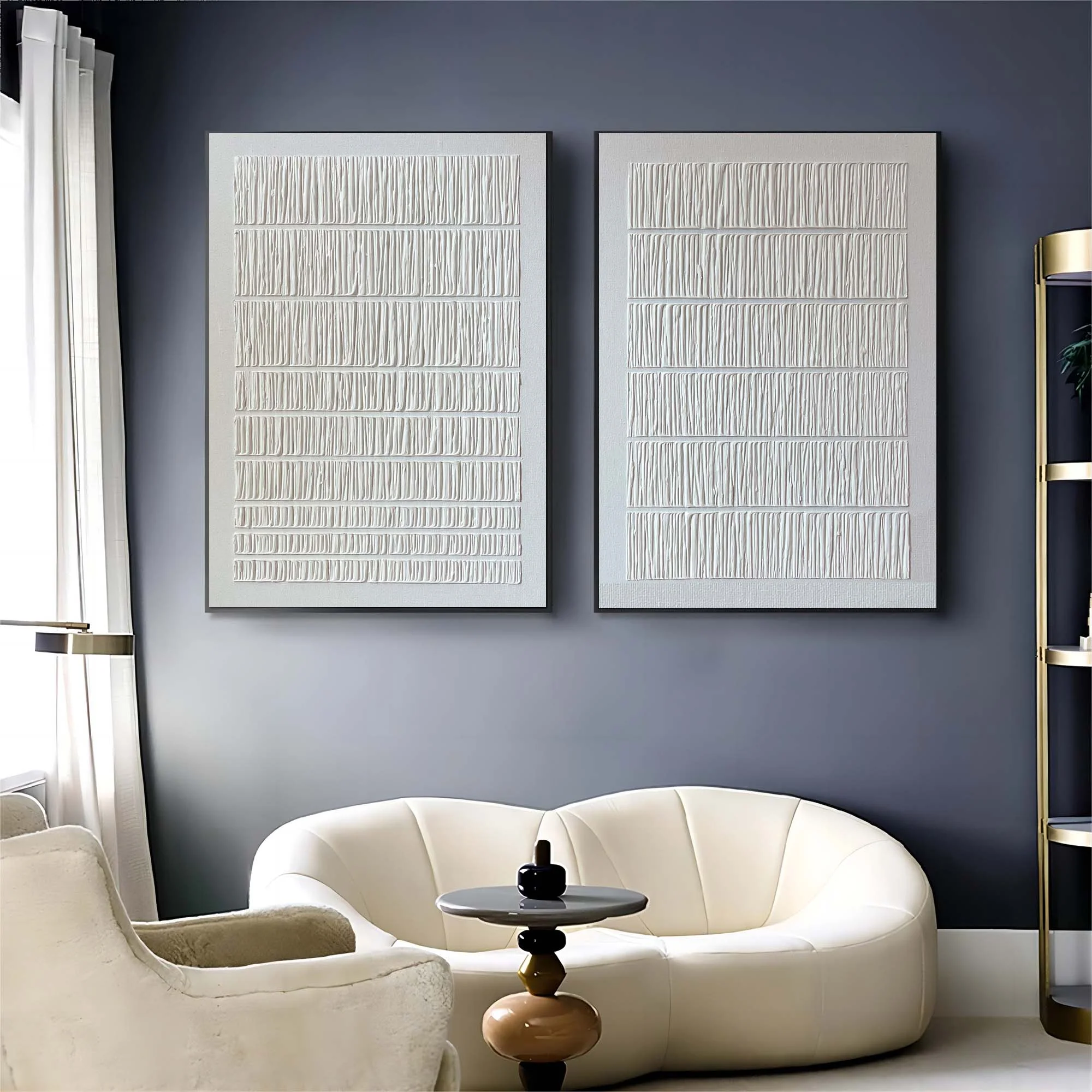 Abstract Painting Set Of 2 #SP128 - Image 3