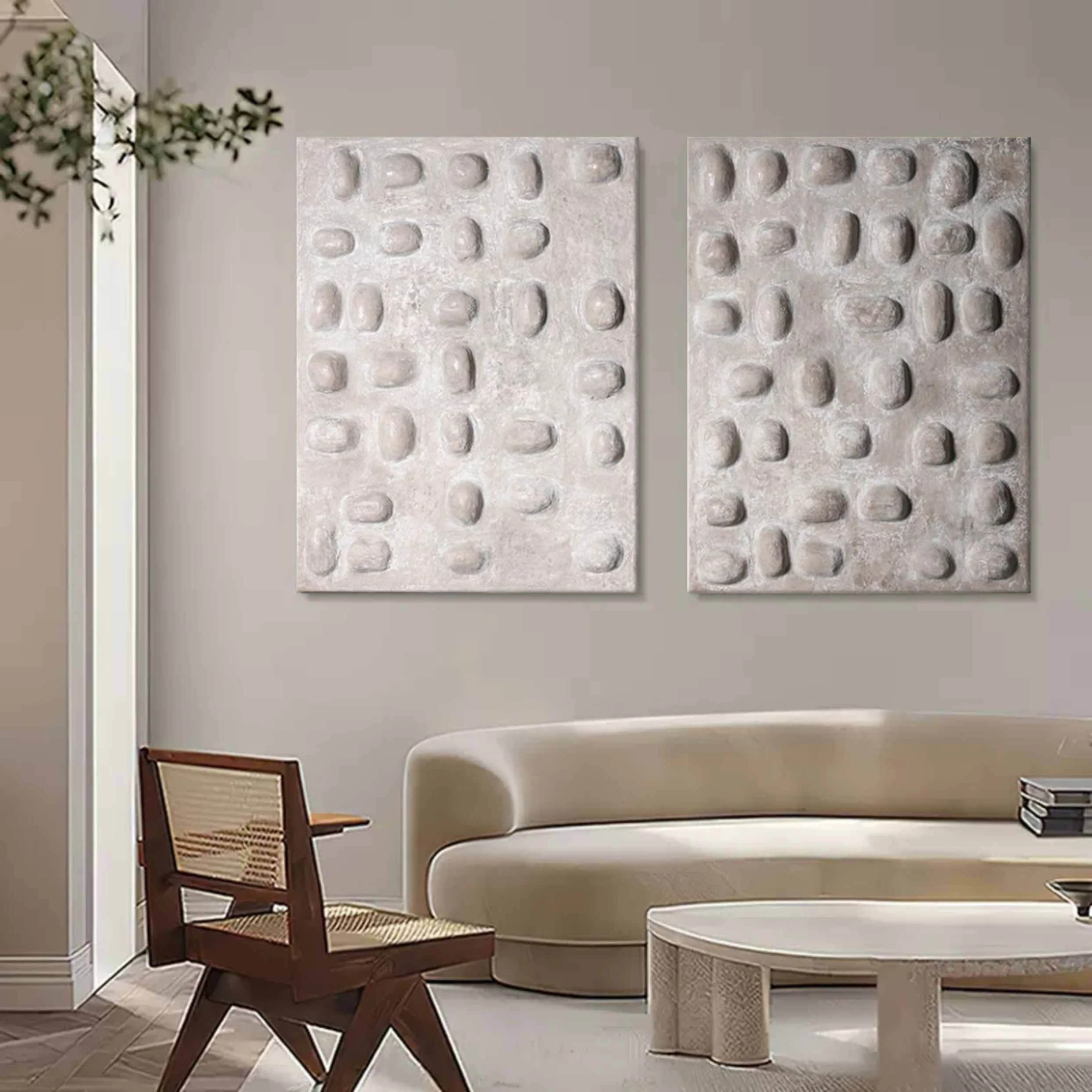 Abstract Painting Set Of 2 #SP137 - Image 4