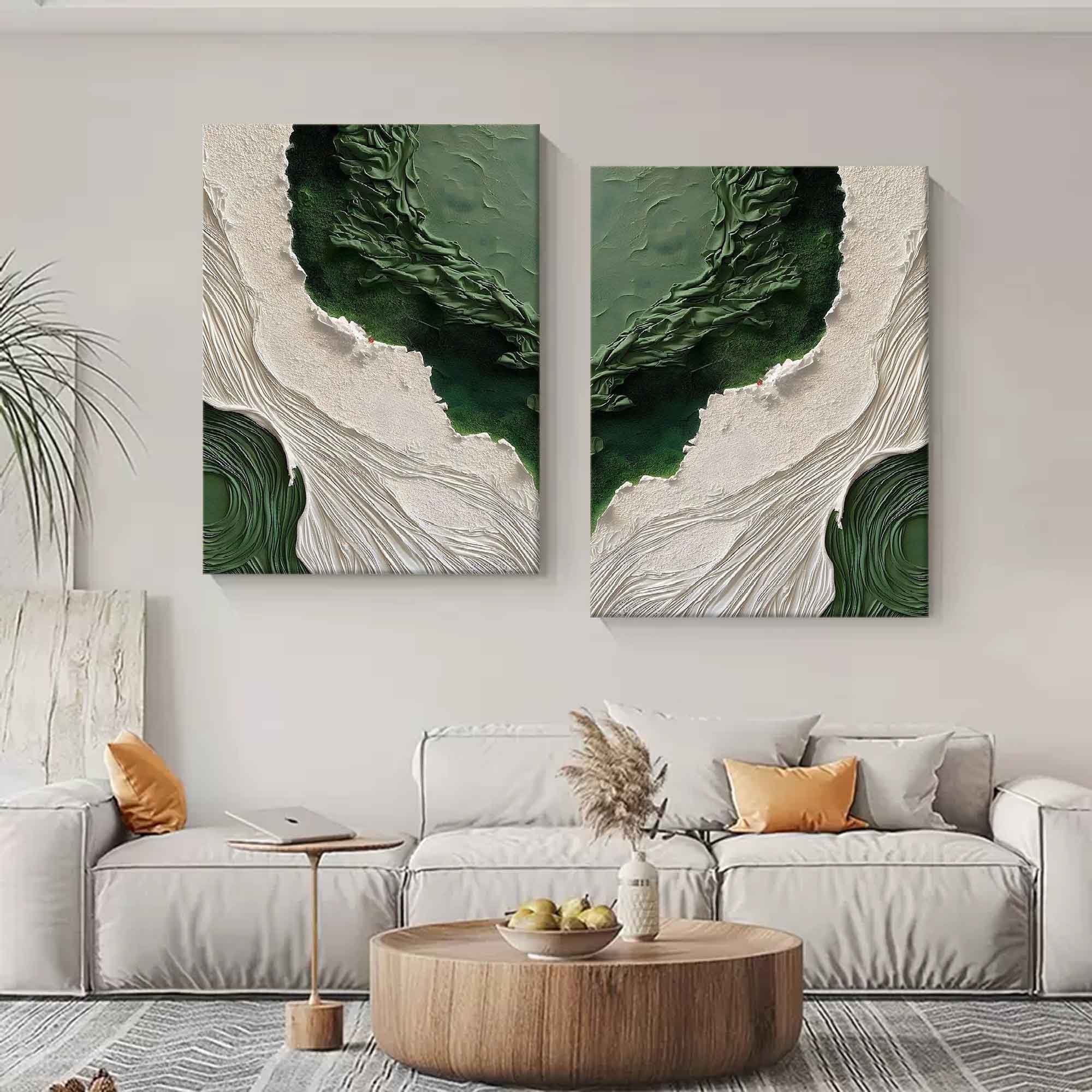 Abstract Painting Set Of 2 #SP138 - Image 6