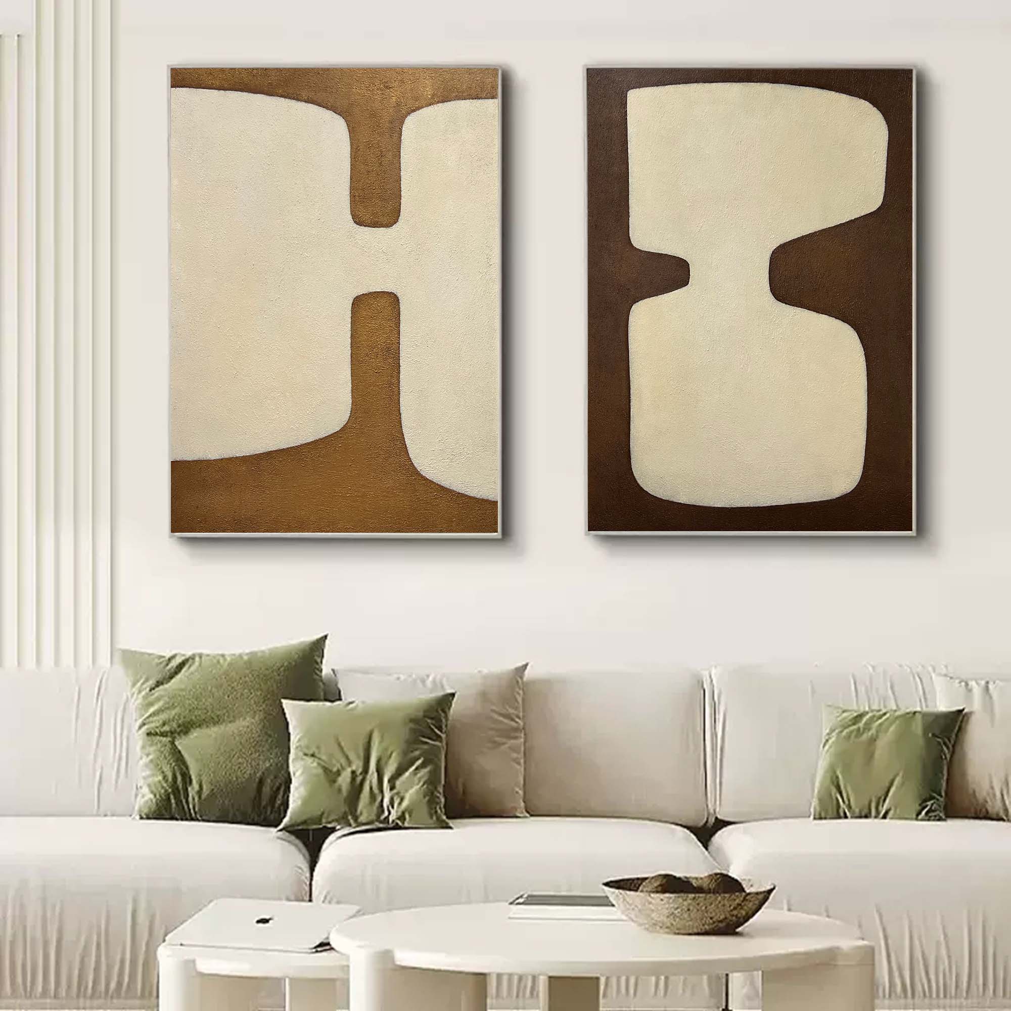 Abstract Painting Set Of 2 #SP149 - Image 5