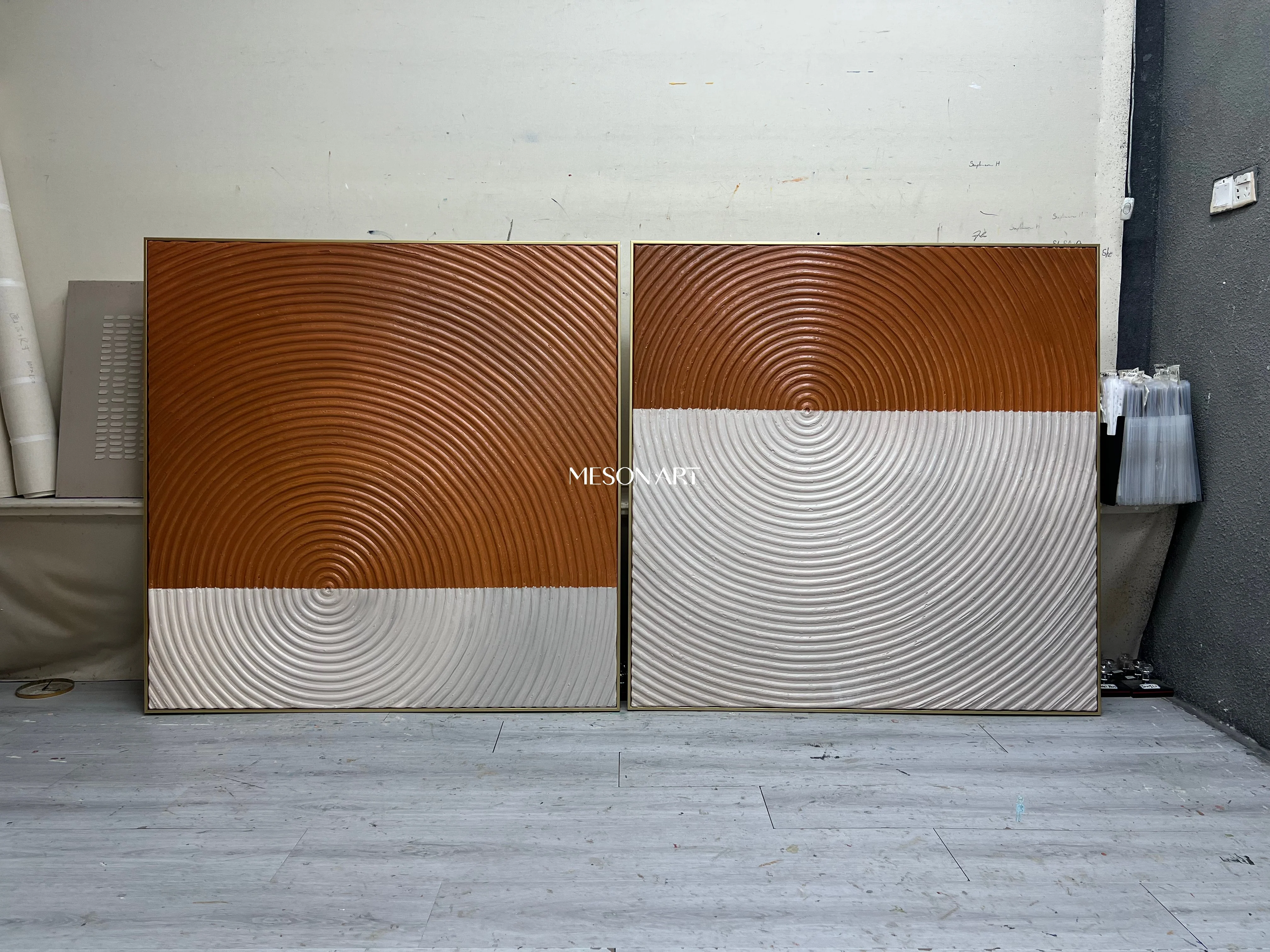 Abstract Painting Set Of 2 #SP171 - Image 7
