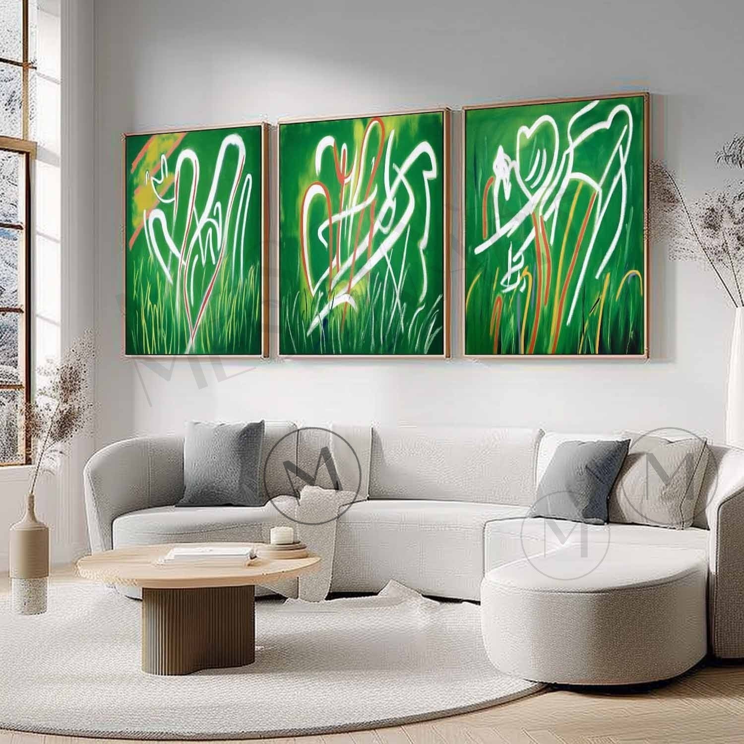 Abstract Painting Set Of 3 #SP165 - Image 3