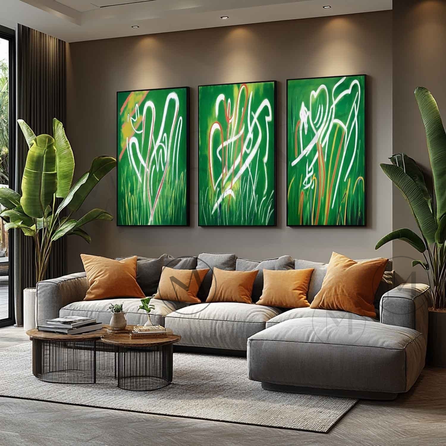 Abstract Painting Set Of 3 #SP165 - Image 4