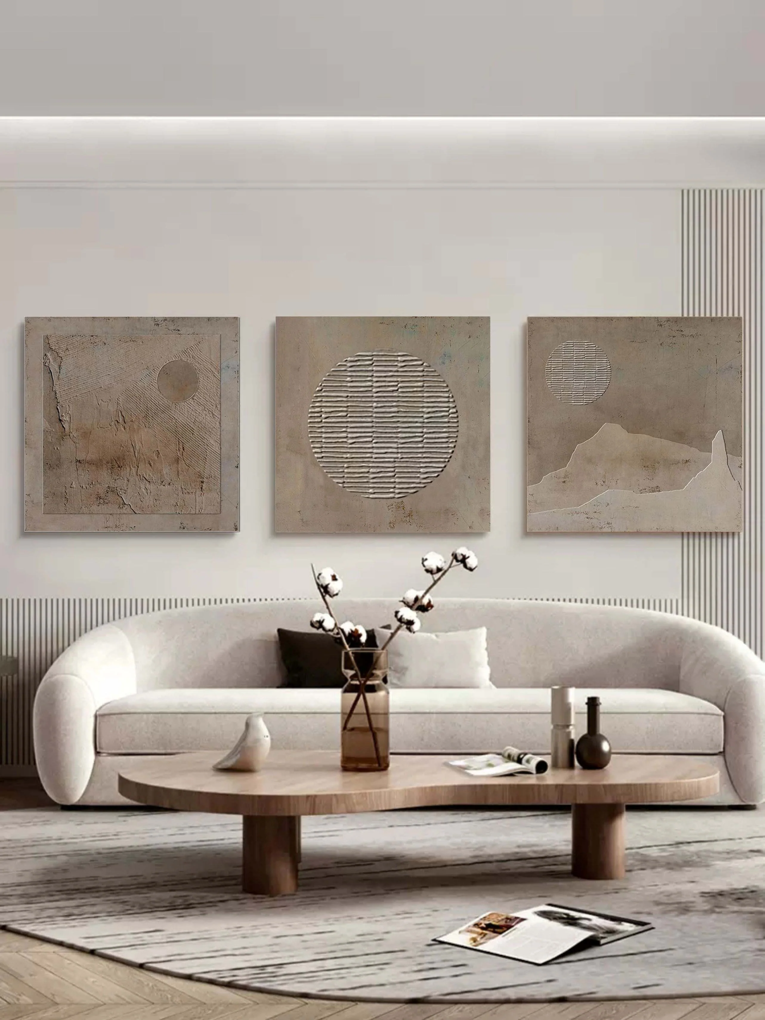 Abstract Painting Set Of 3 #SP062 - Image 3