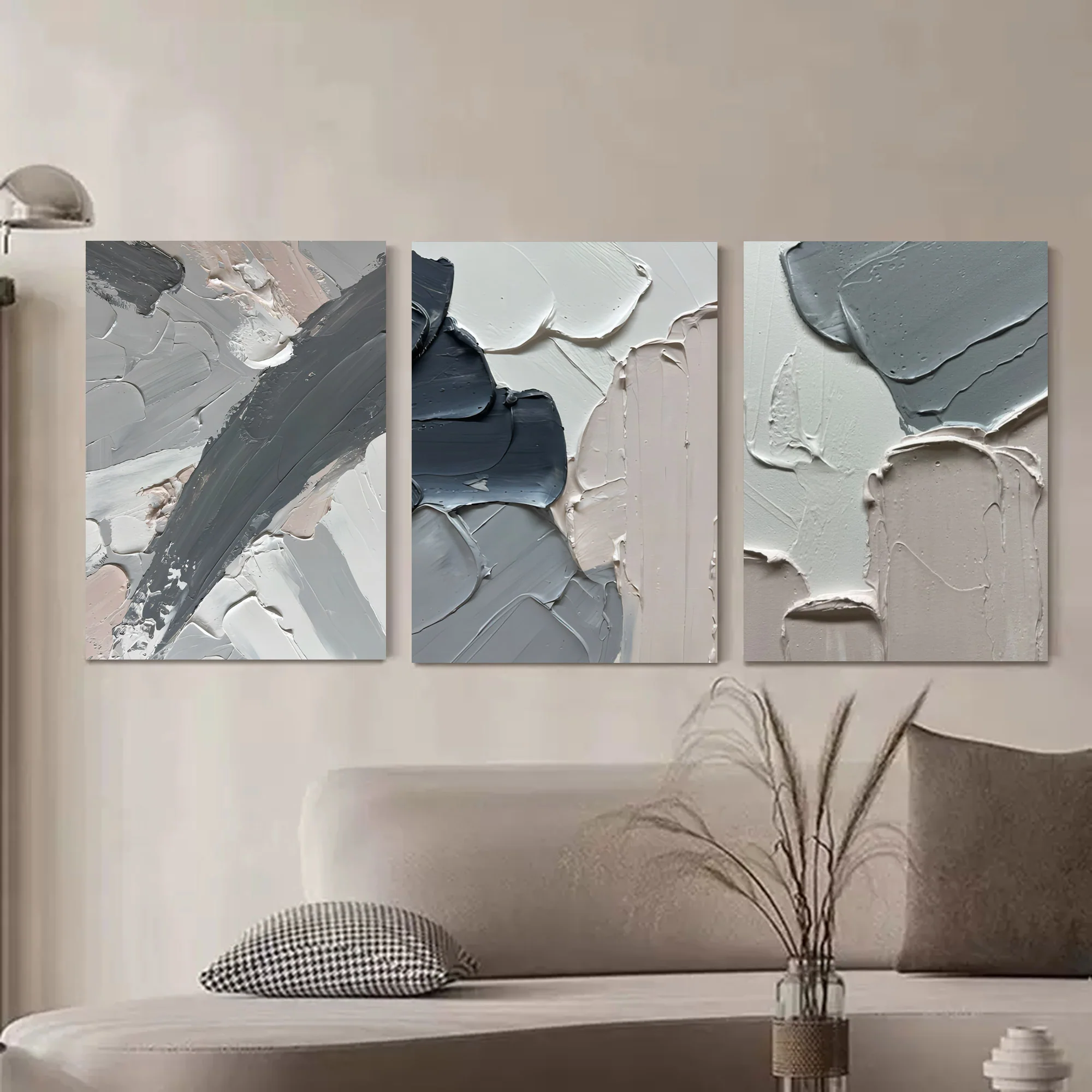 Abstract Painting Set of 3 #SP079 - Image 3