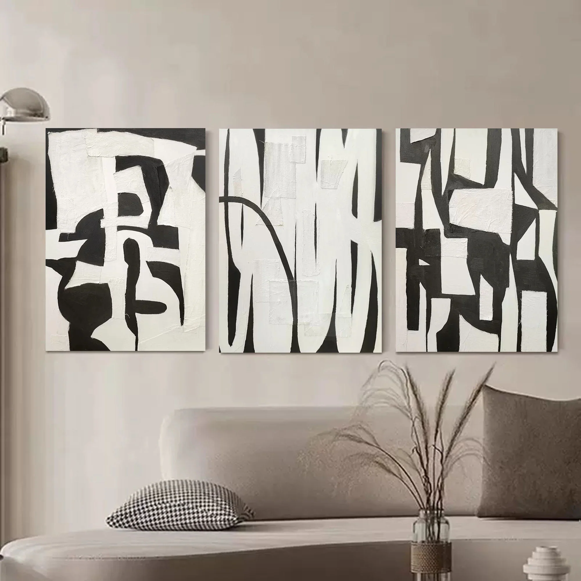 Abstract Painting Set of 3 #SP123 - Image 3