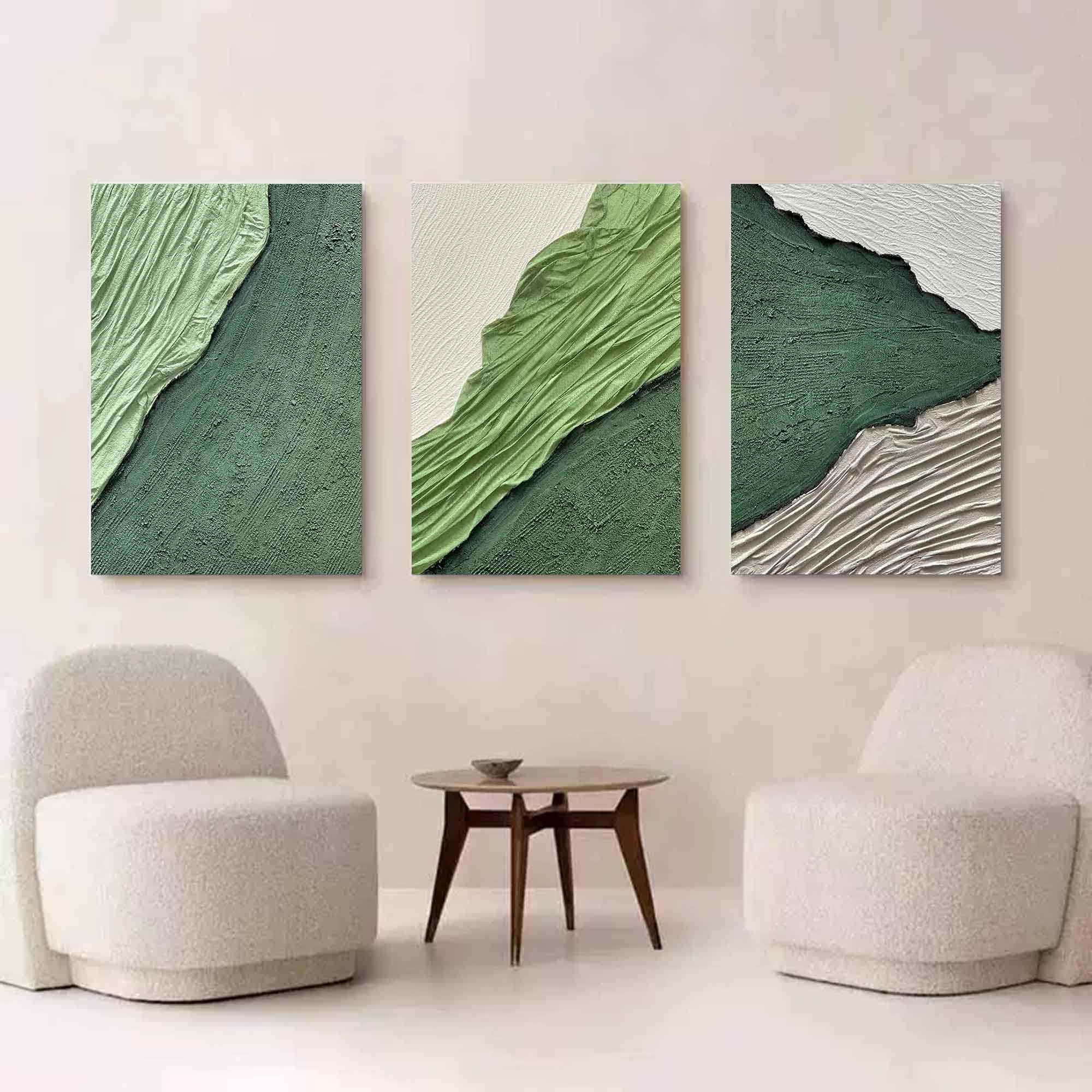 Abstract Painting Set of 3 #SP146 - Image 4