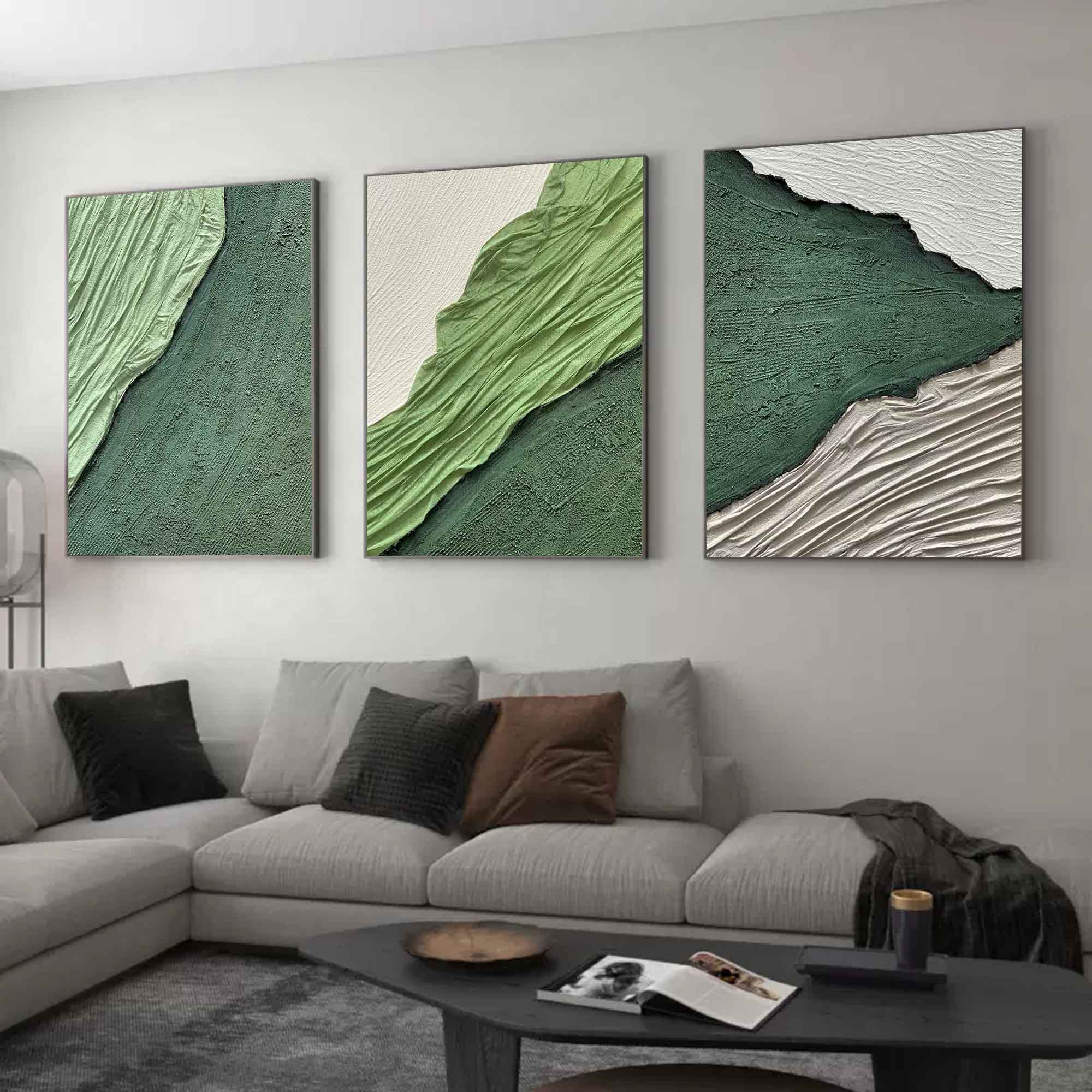 Abstract Painting Set of 3 #SP146 - Image 5