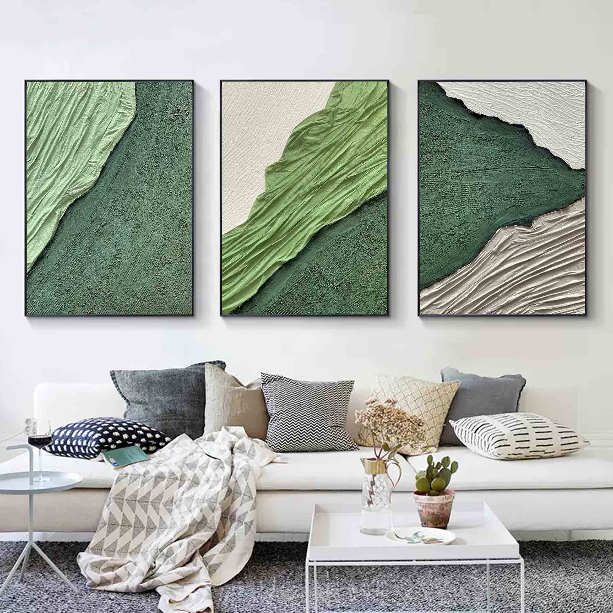 Abstract Painting Set of 3 #SP146 - Image 6