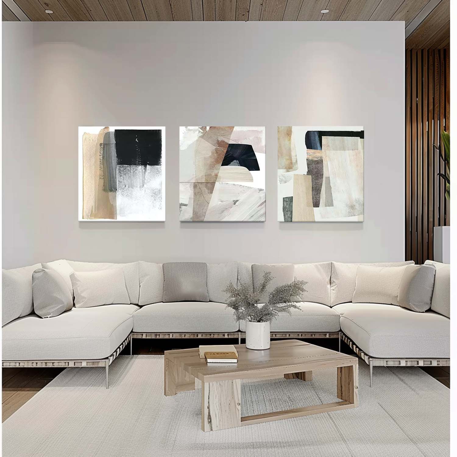 Abstract Painting Set Of 3 #SP159 - Image 4