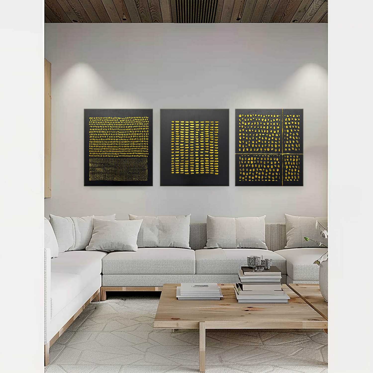 Abstract Painting Set Of 3 #SP160 - Image 3