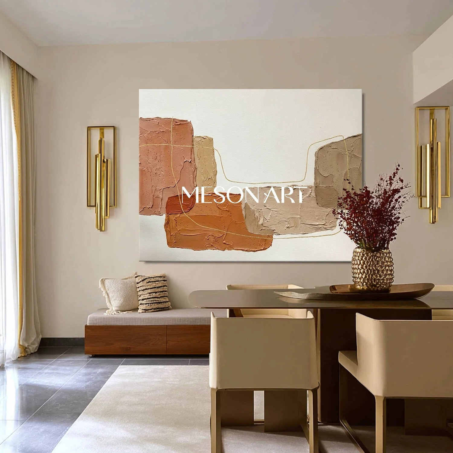 Bohemian Painting #BP100 - Image 6