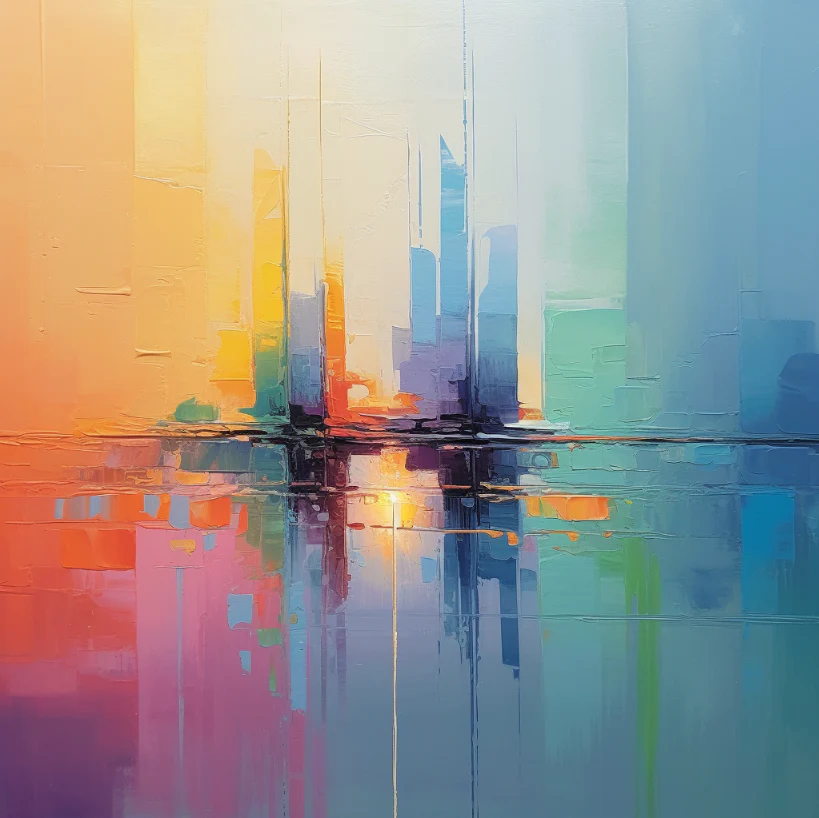 Colorful Painting #CA137 - Image 7