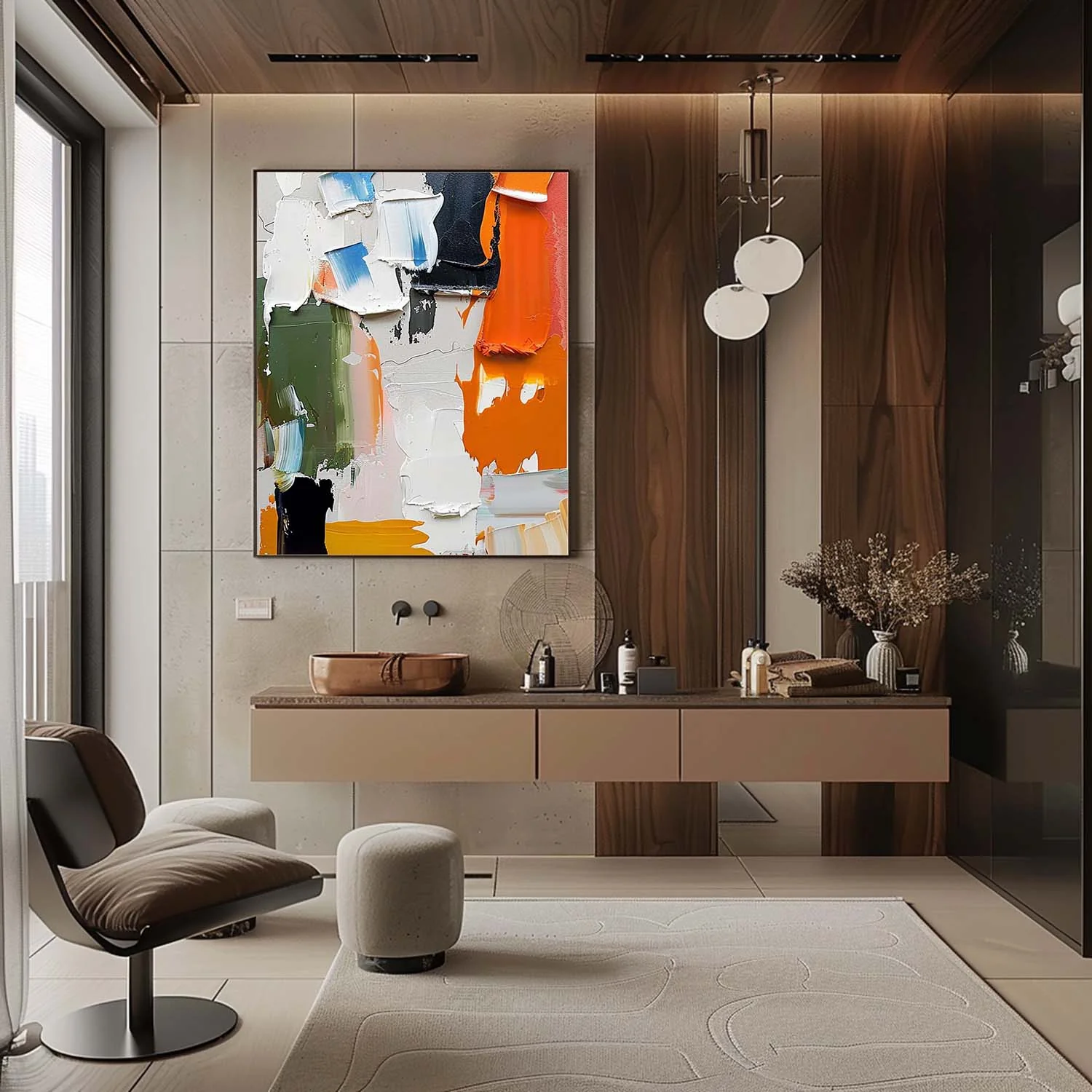 COLORFUL PAINTING #CA156 - Image 5