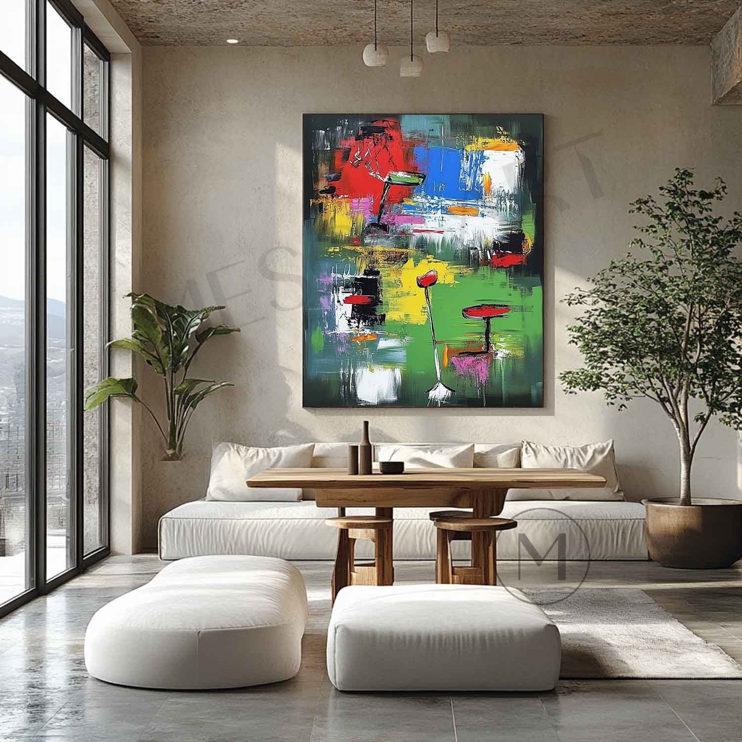 Colorful Painting #CA264 - Image 3