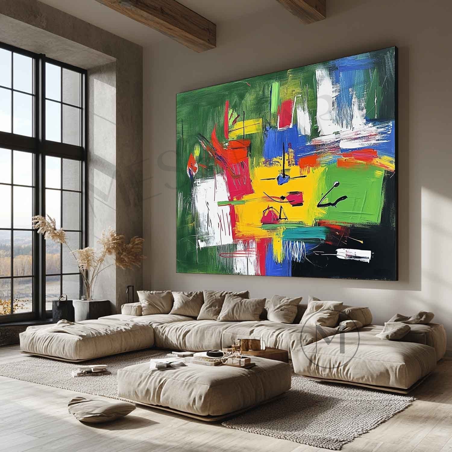 Colorful Painting #CA265 - Image 6