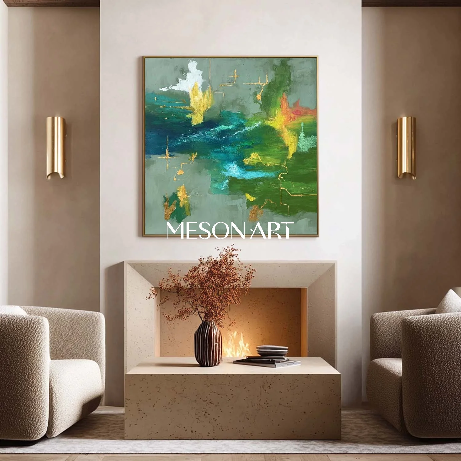 Colorful Painting #CA377 - Image 3