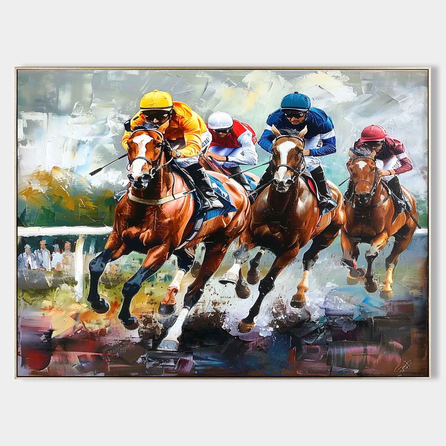 Contemporary Horse Art #HA021