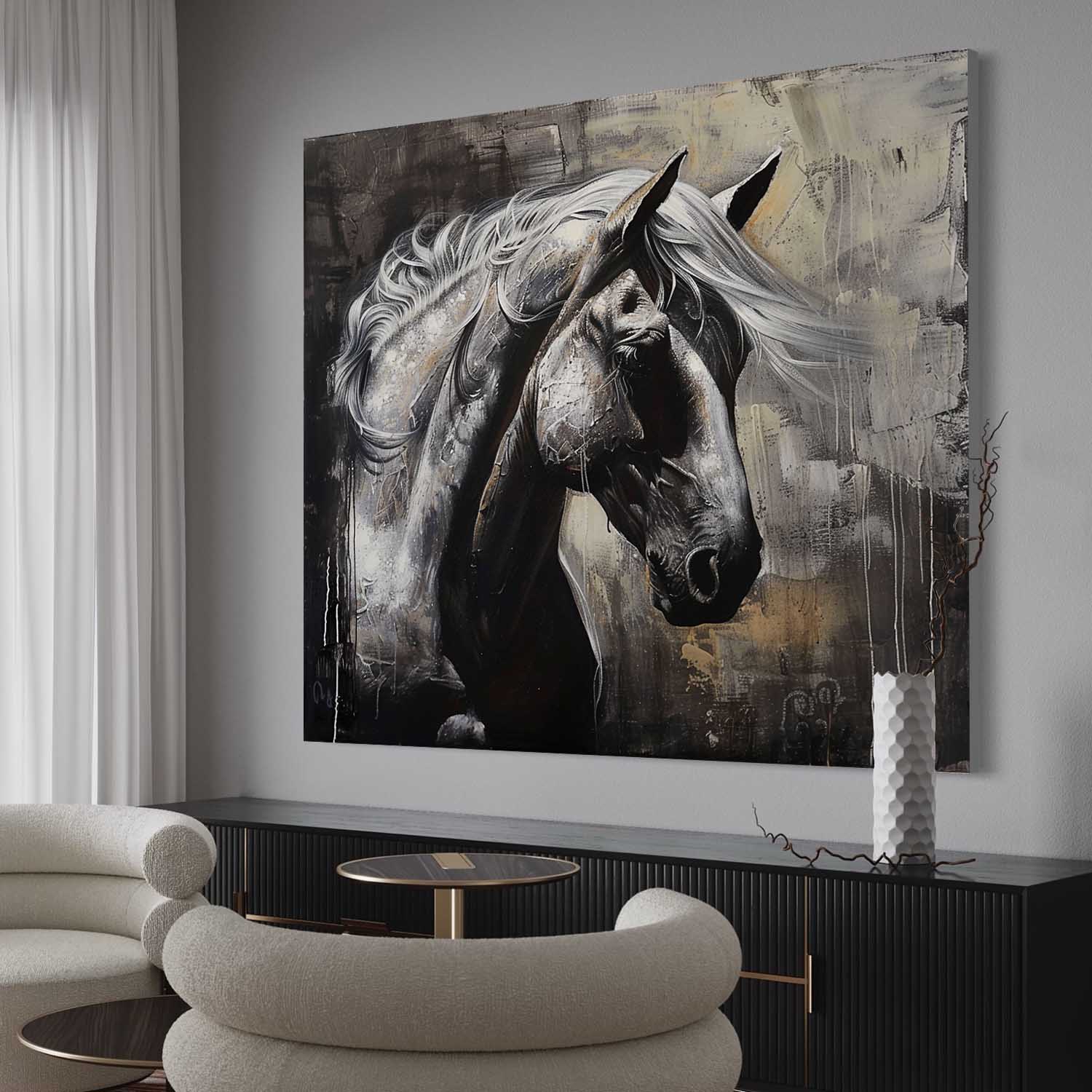Contemporary Horse Art #HA027 - Image 6
