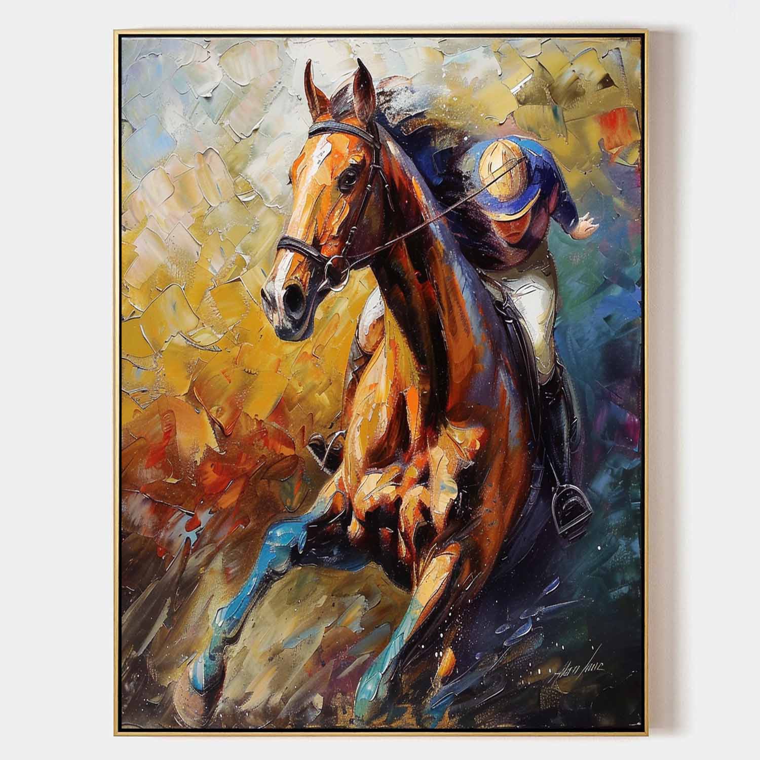 Contemporary Horse Art #HA031