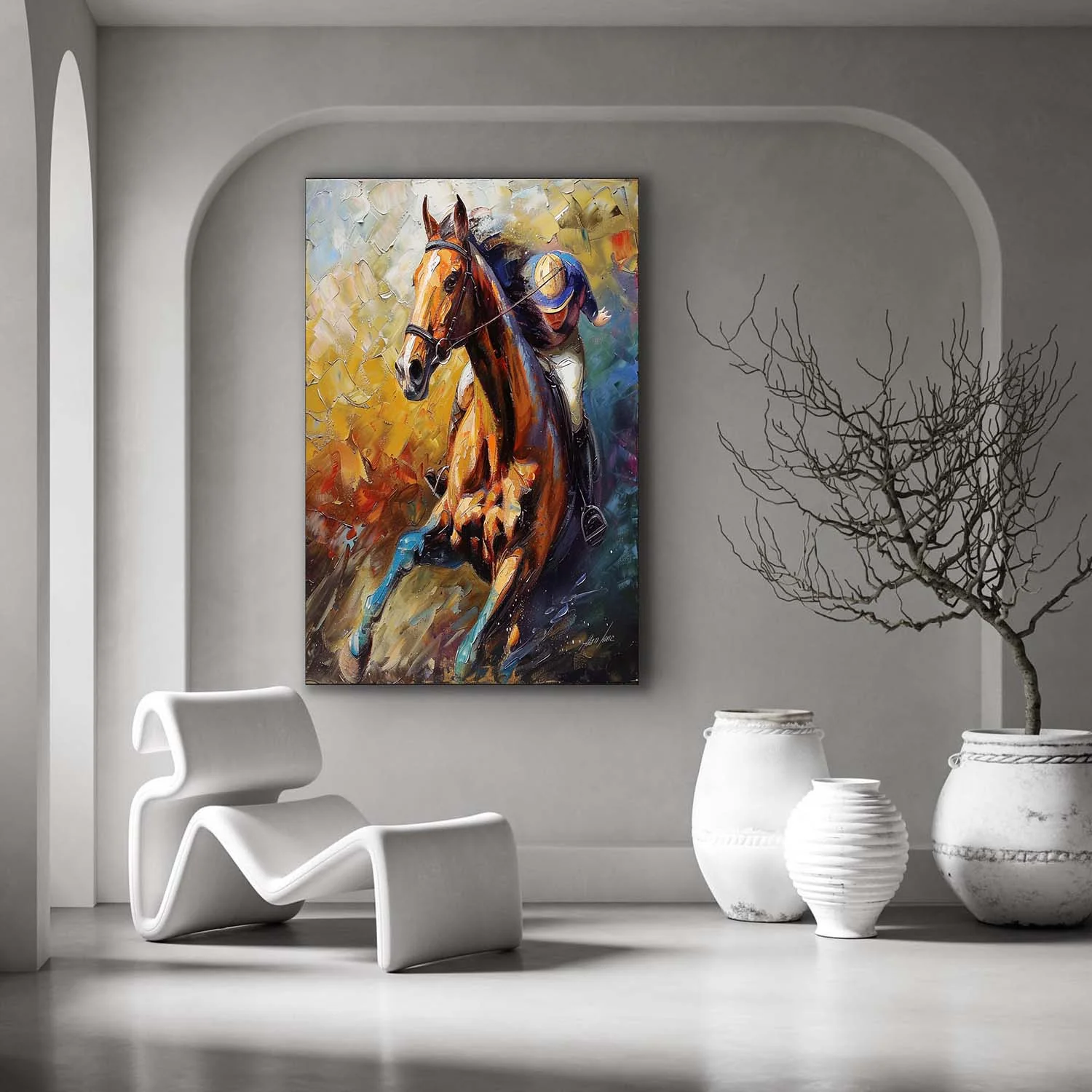 Contemporary Horse Art #HA031 - Image 5