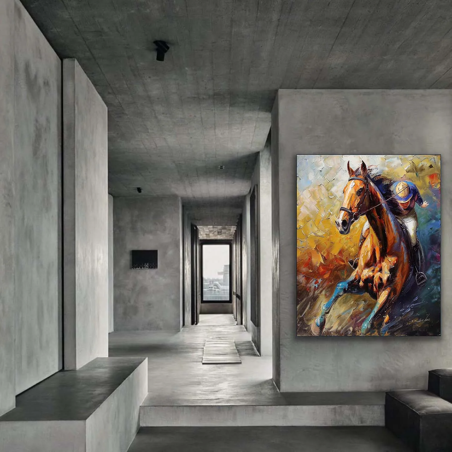 Contemporary Horse Art #HA031 - Image 6