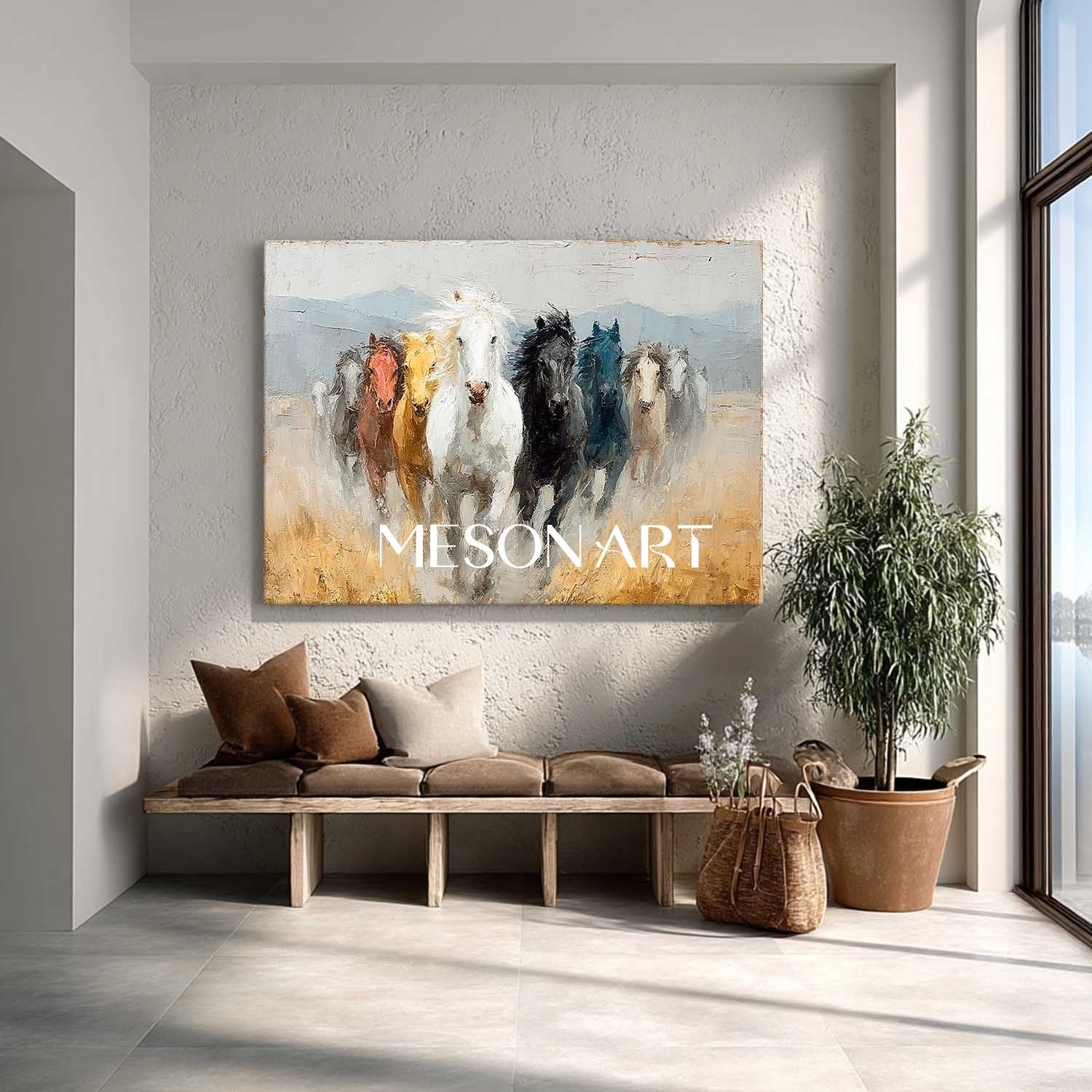 Contemporary Horse Art #HA035 - Image 2