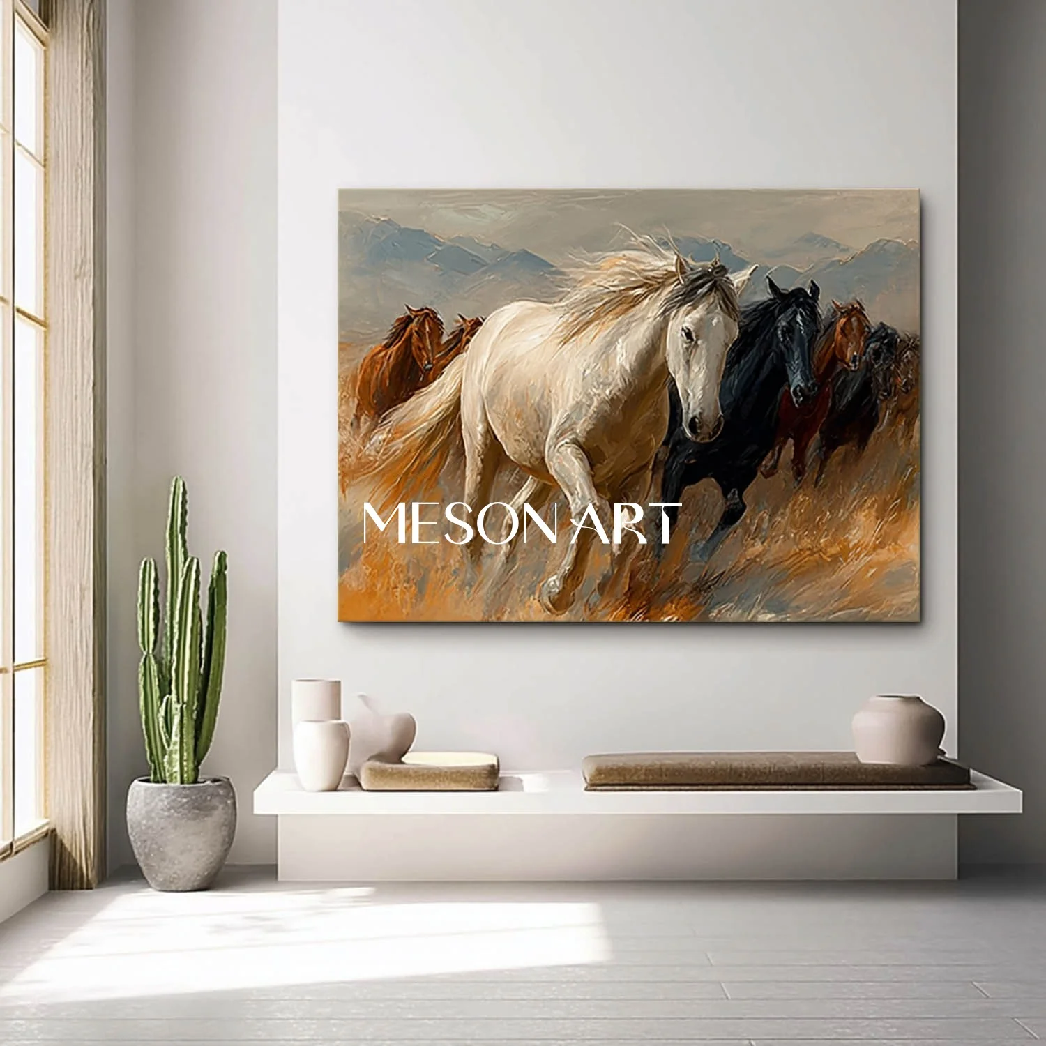Contemporary Horse Art #HA038 - Image 7