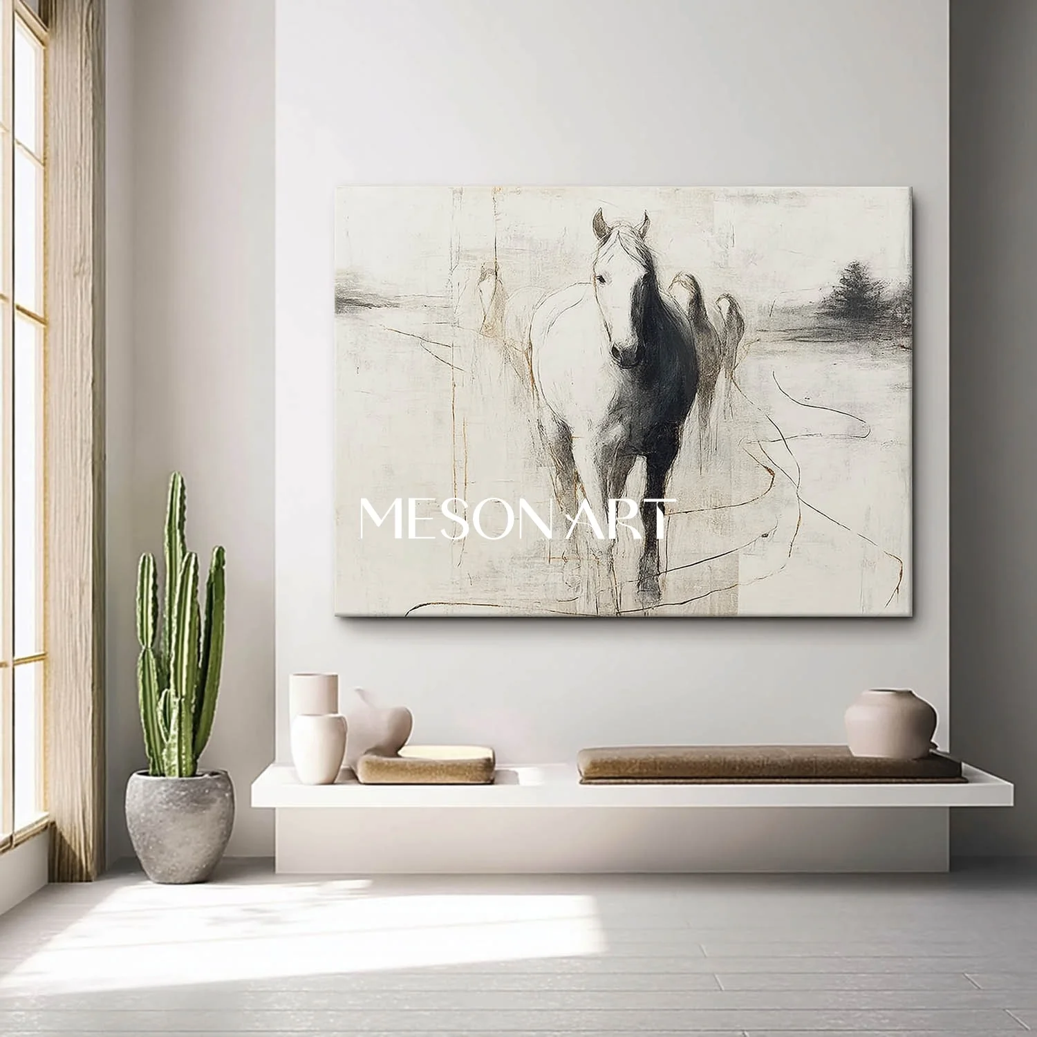 Contemporary Horse Art #HA039 - Image 7